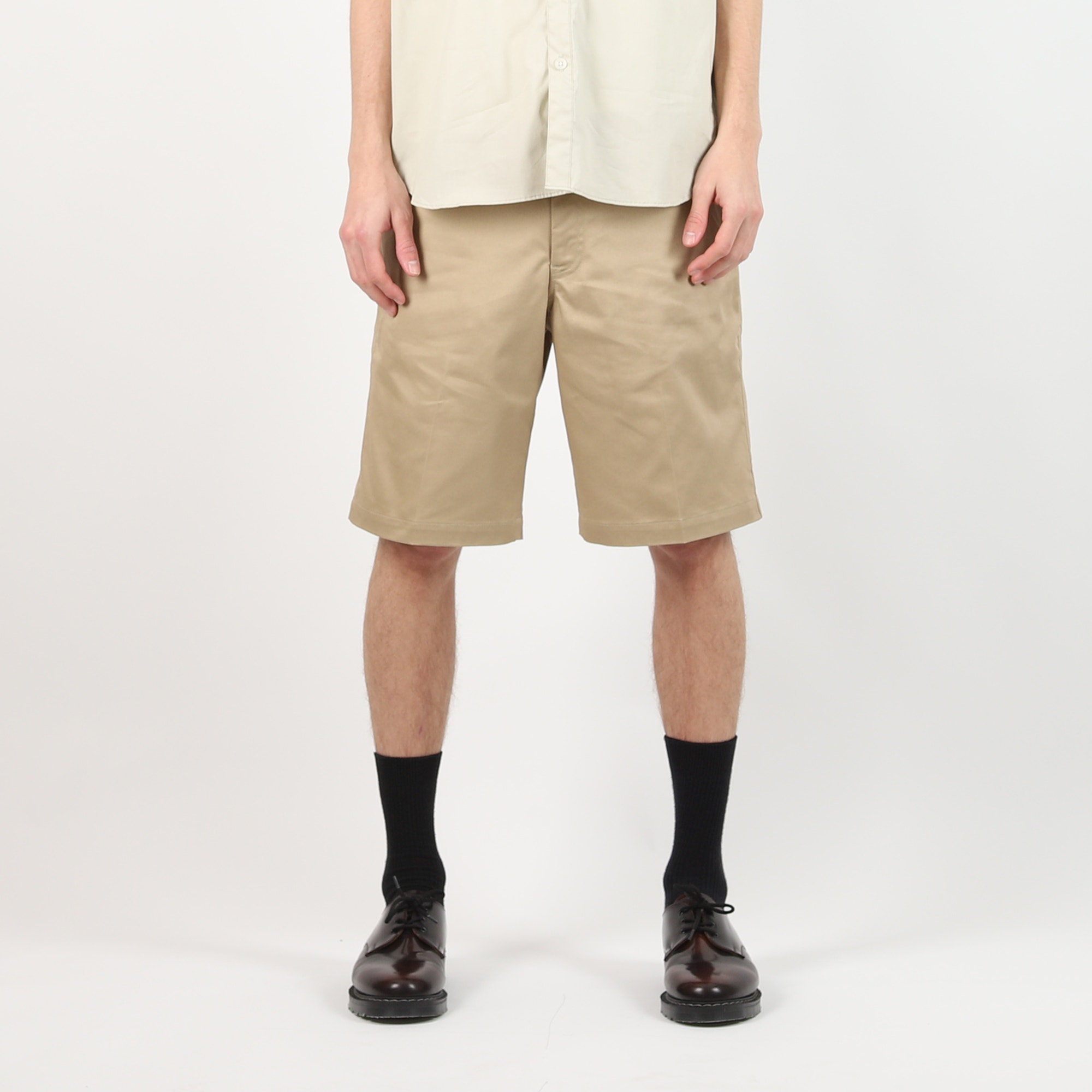 Work Short Pants - Beige product photo