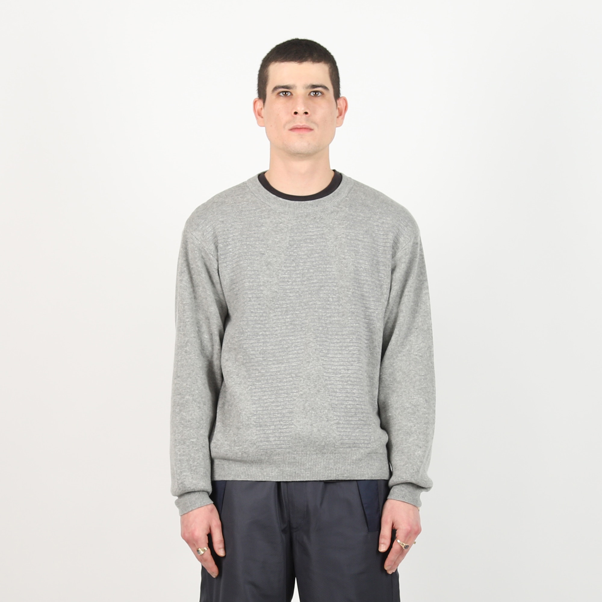 Reflective W Sweater - Heather Grey product photo
