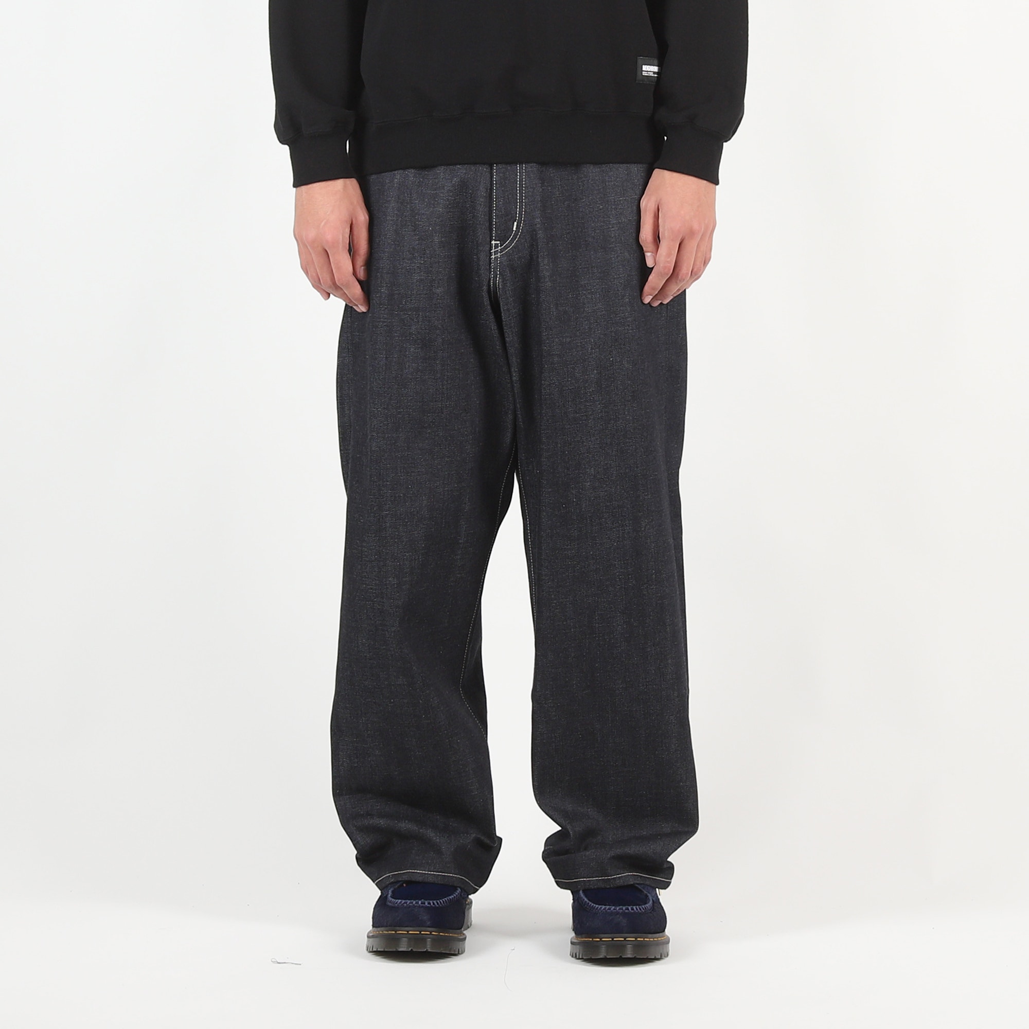 Rigid Denim DP Wide Pants - Indigo product photo