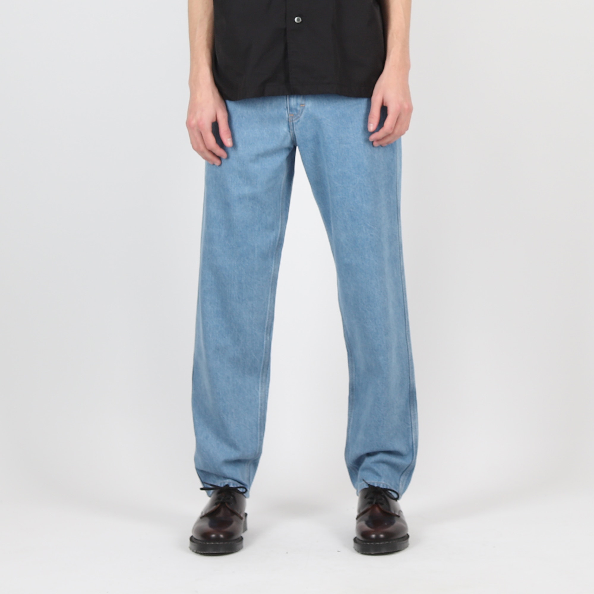 Washed Work Denim - Indigo product photo
