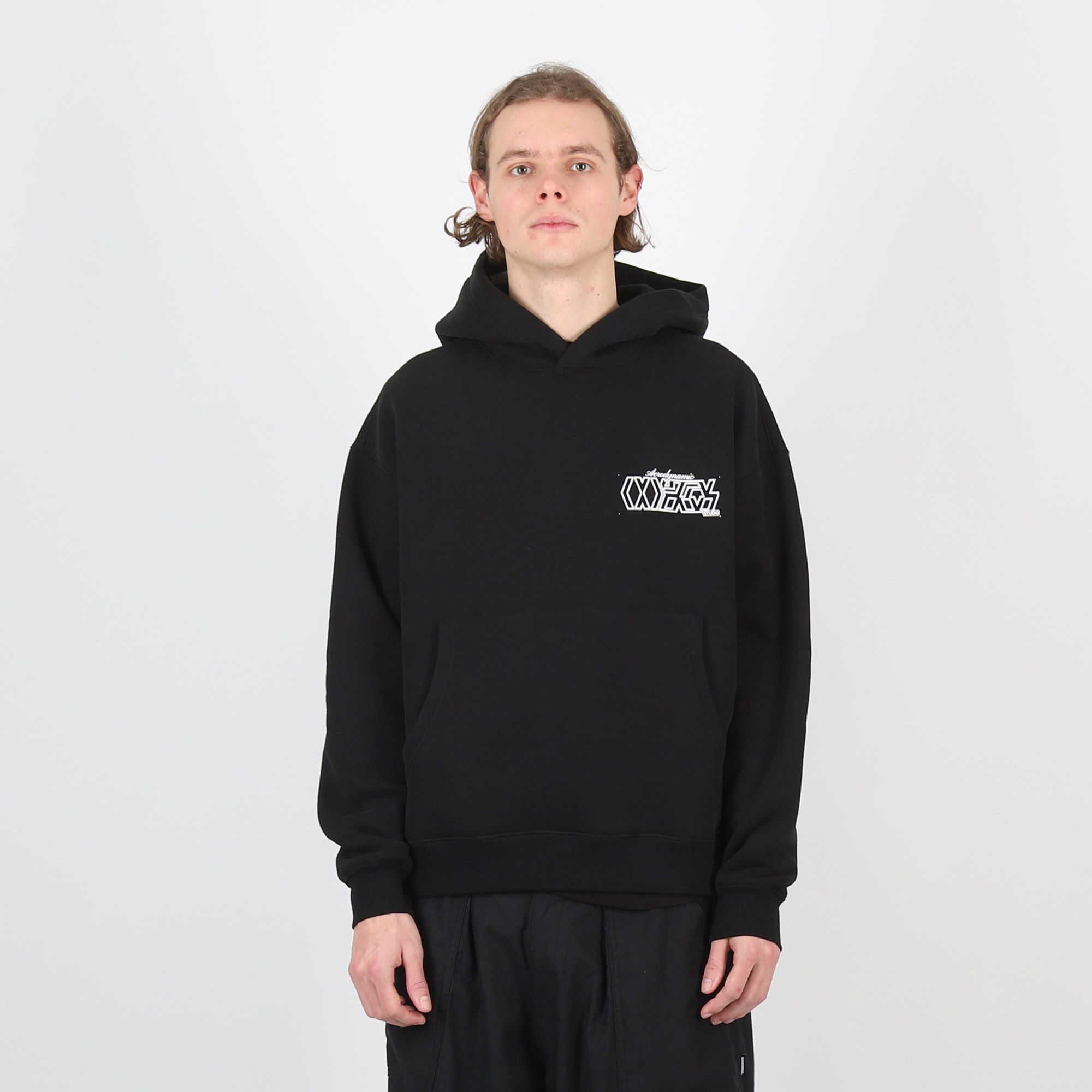 Aerodynamic Hooded Sweatshirt - Black product photo
