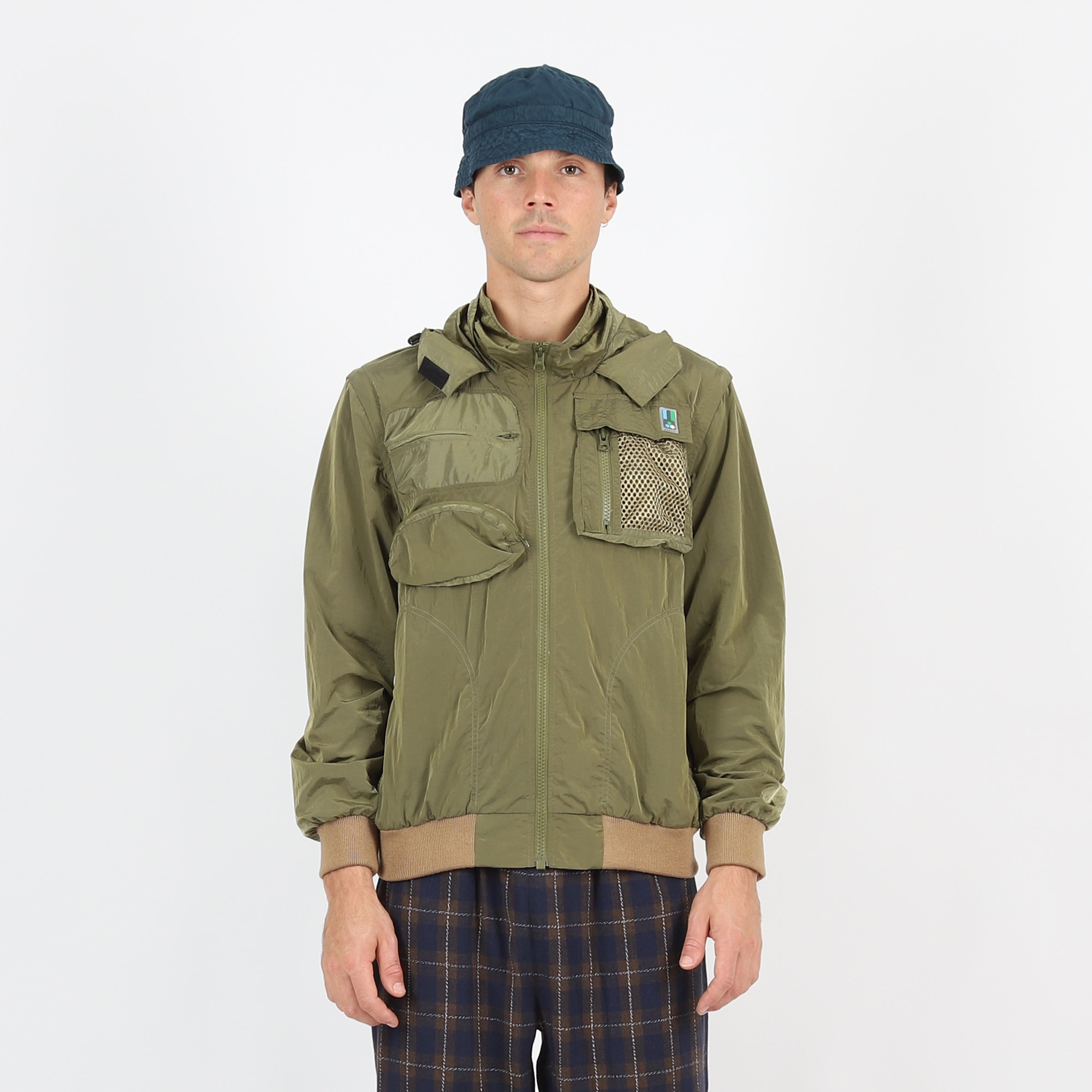 Nylon Alternative Jacket - Olive product photo