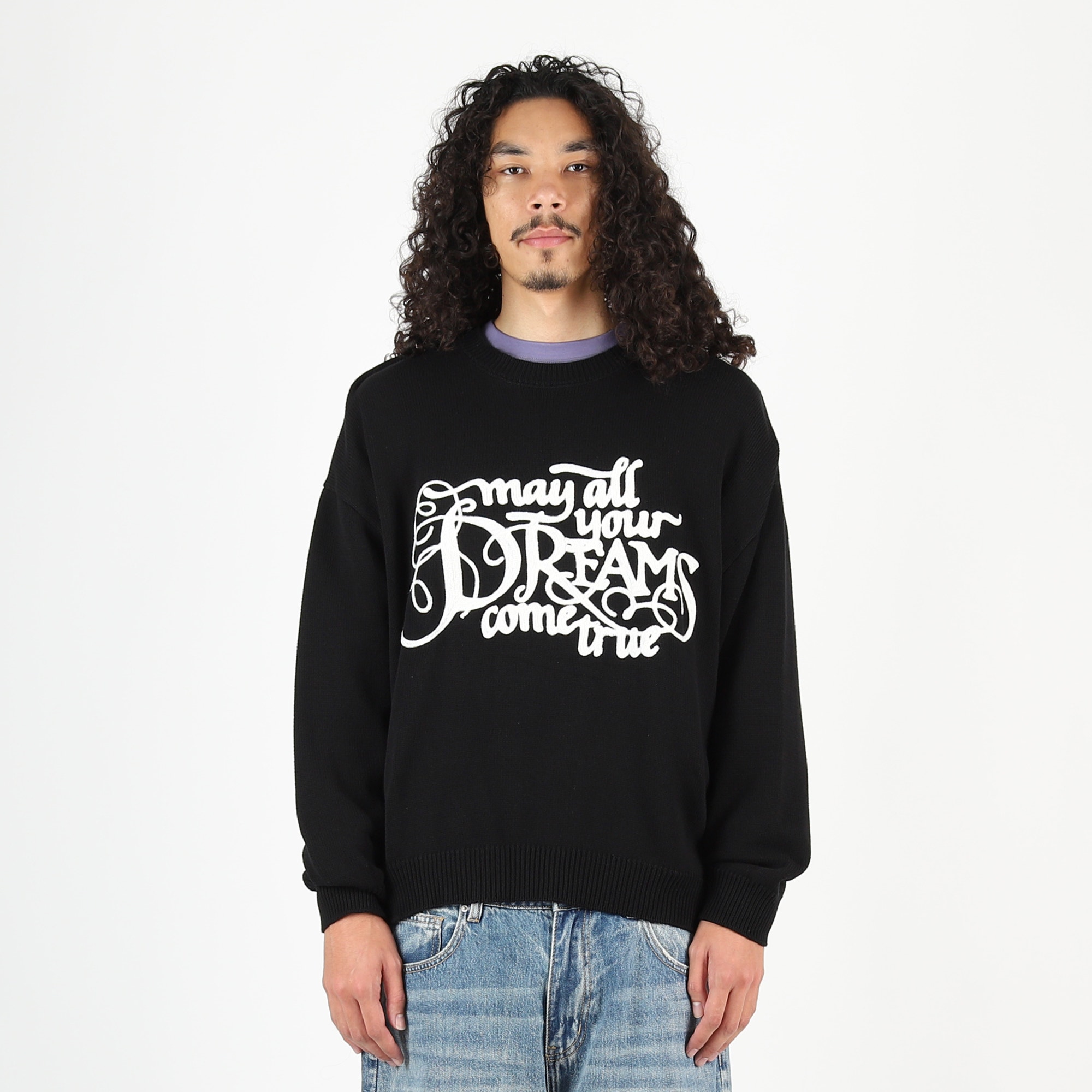 Manifestation Sweater - Black product photo