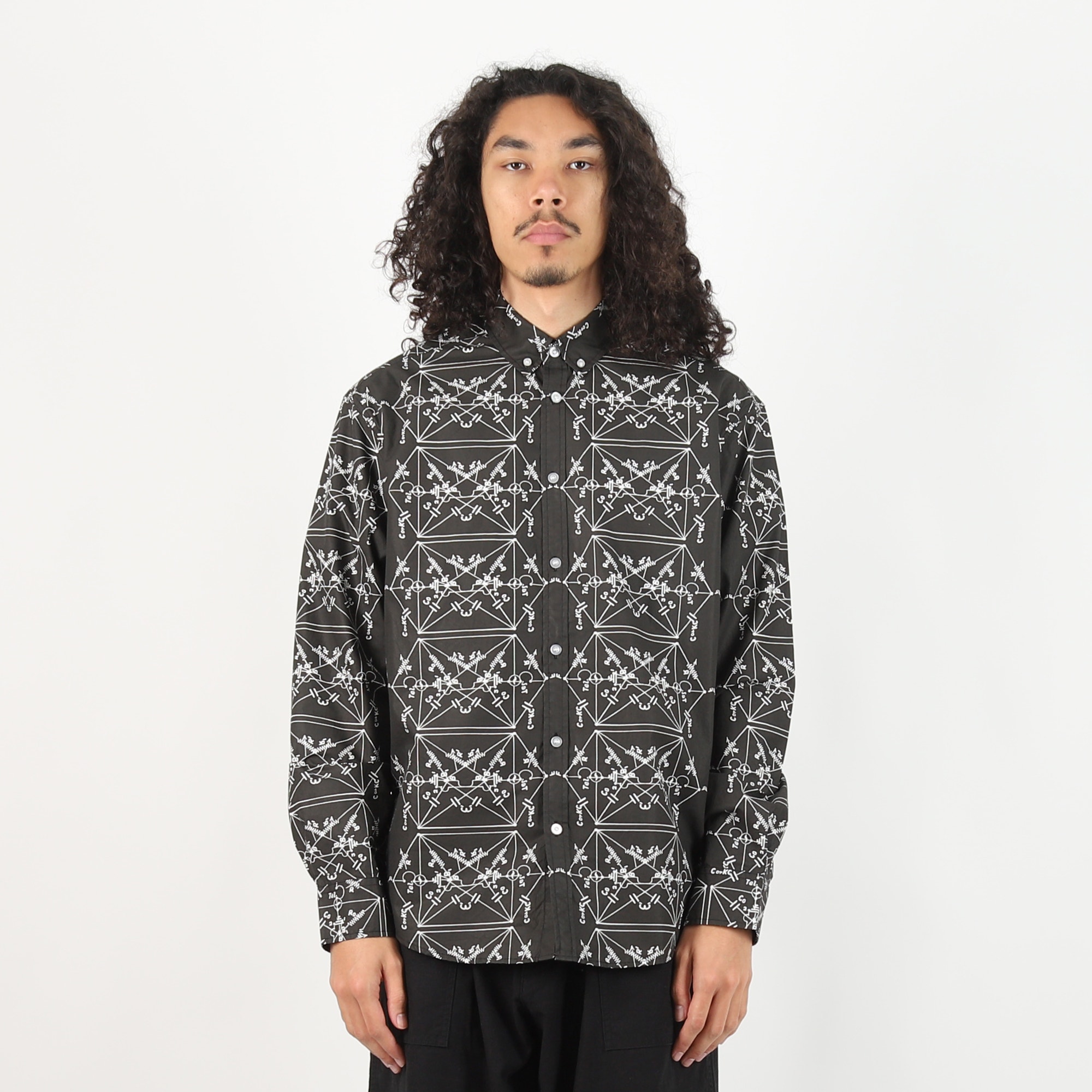 Envelopes All Over Print Shirt - Black product photo