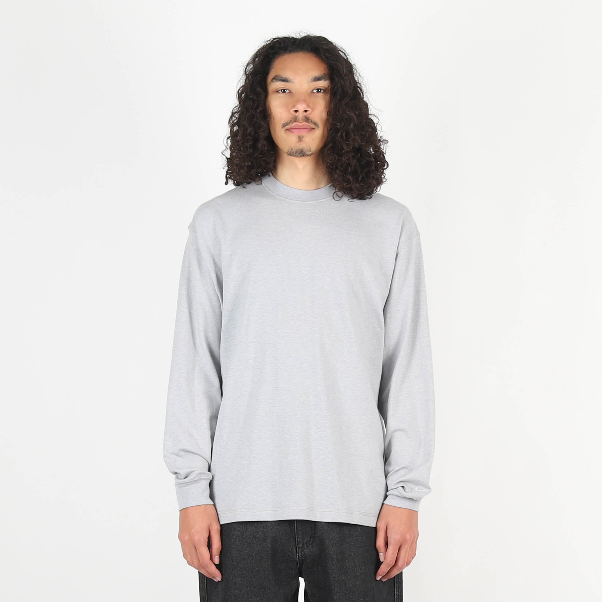 Nike Wool Classics L/S T-Shirt - Matte Silver product photo
