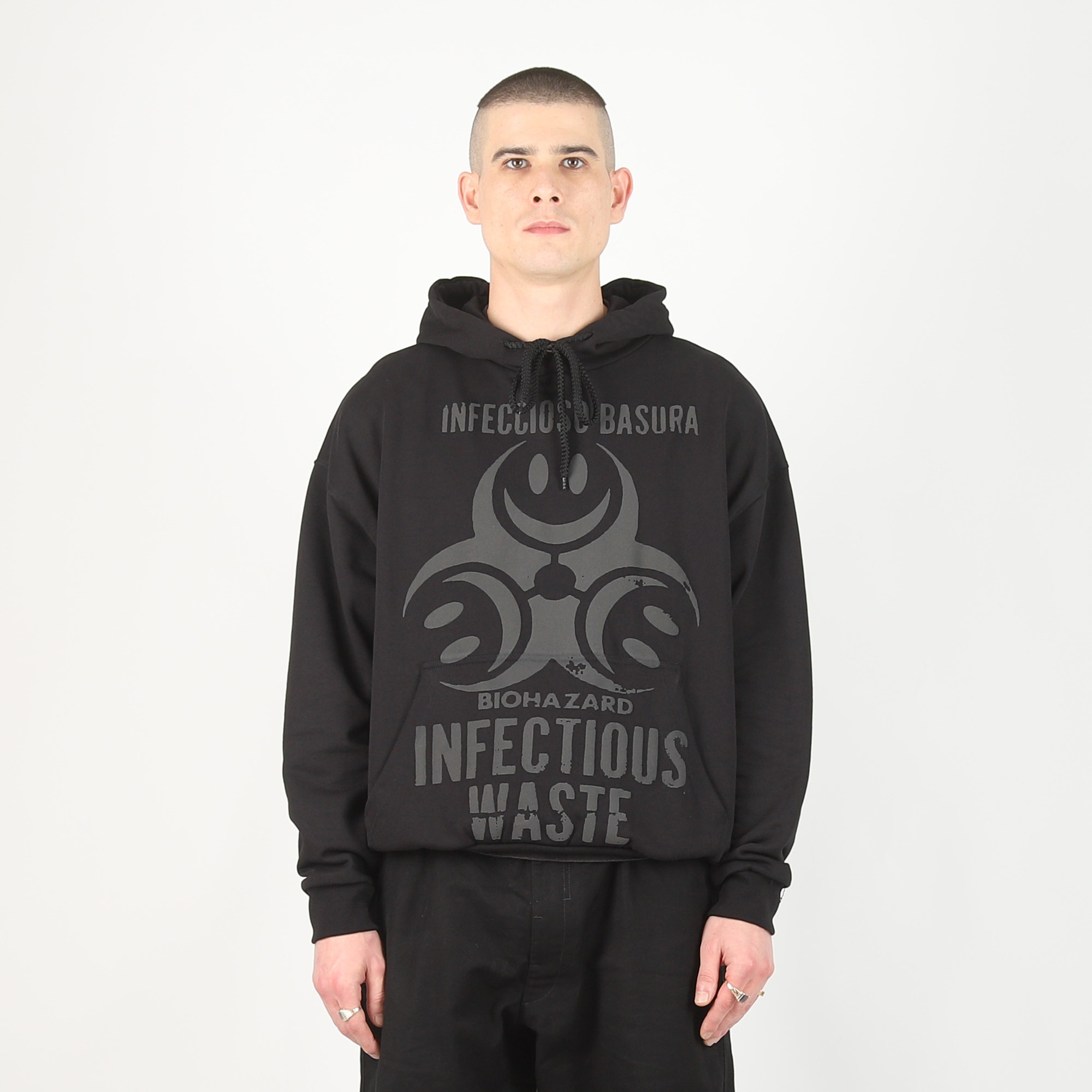 Infectious Waste Hoodie - Black product photo