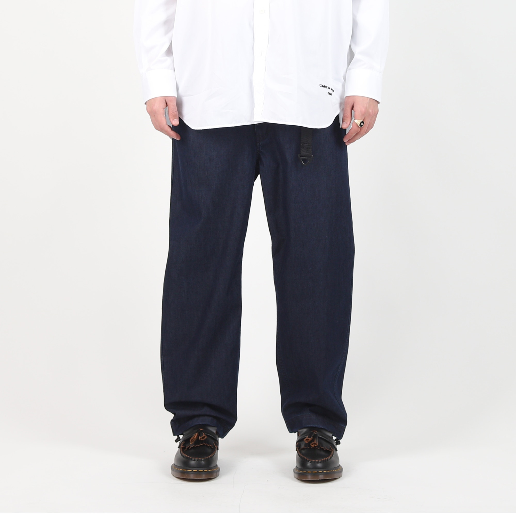Denim Garment Treated Pant - Indigo product photo