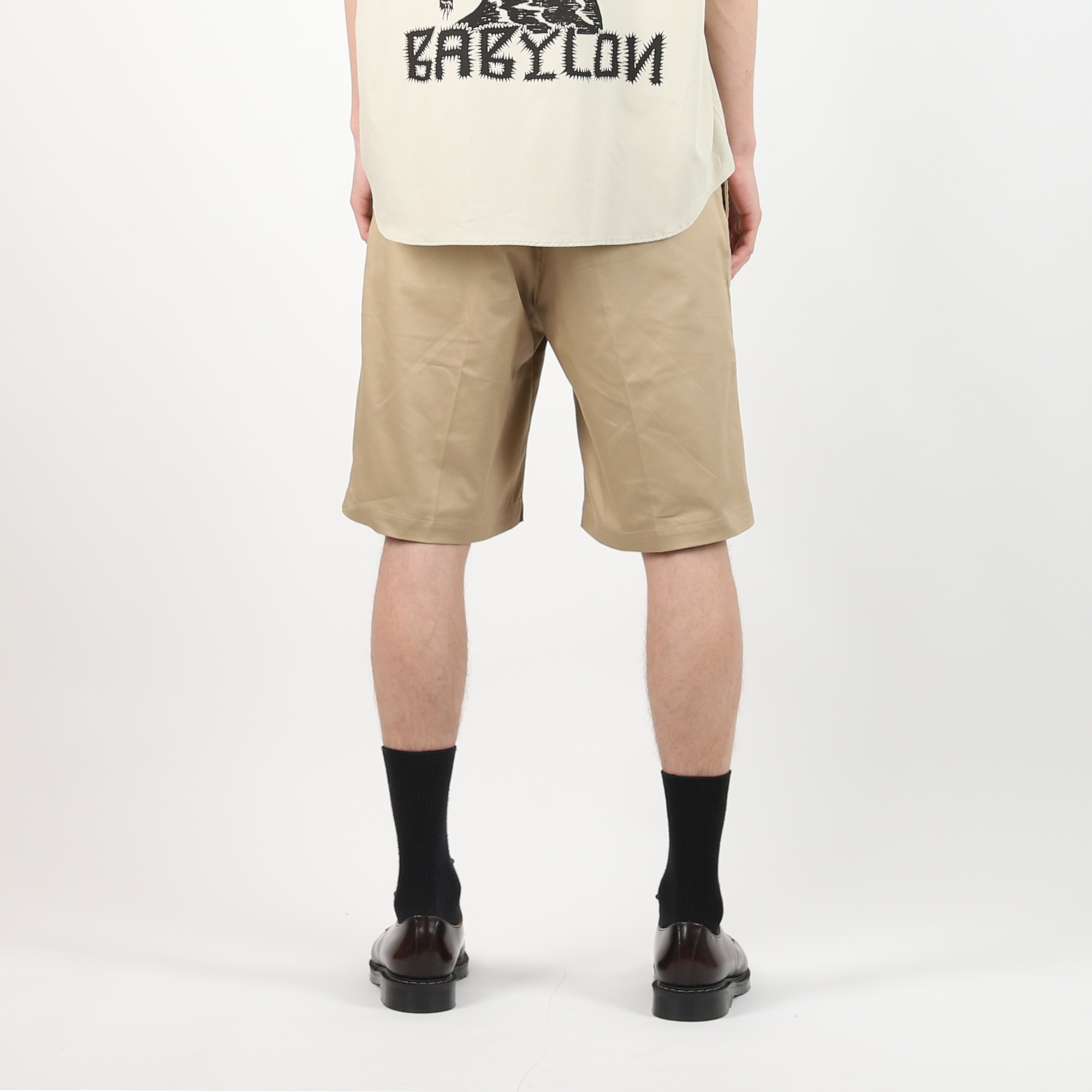 Work Short Pants - Beige product photo
