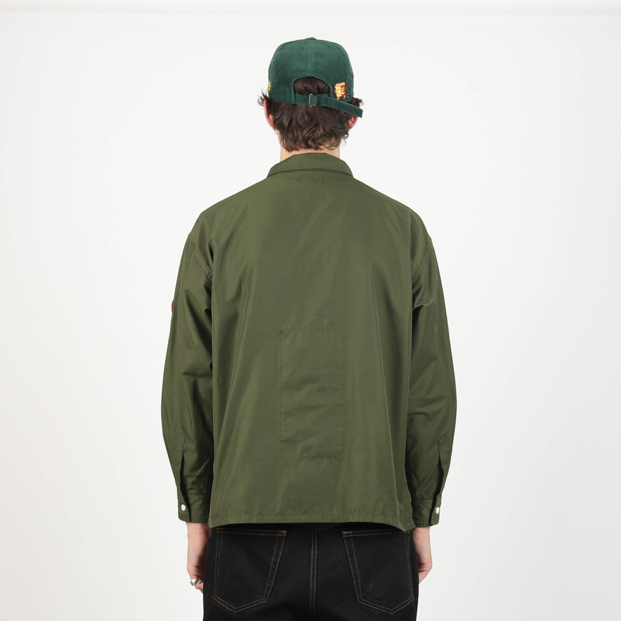 CN Twill Open Shirt - Green product photo