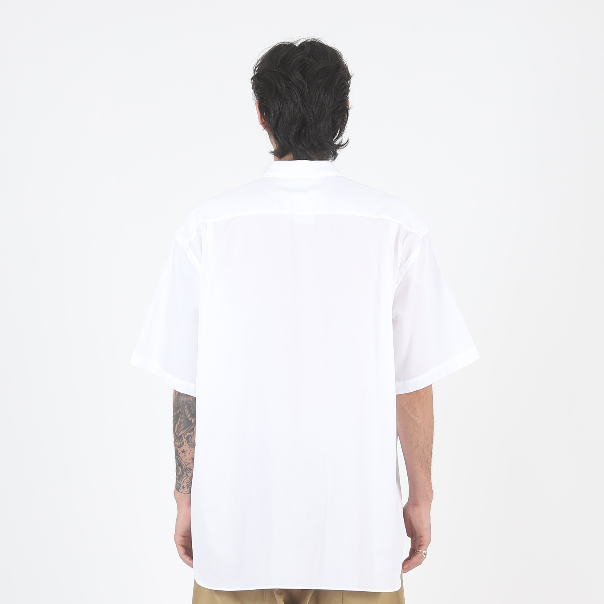 Cotton Broad S/S Shirt - White product photo