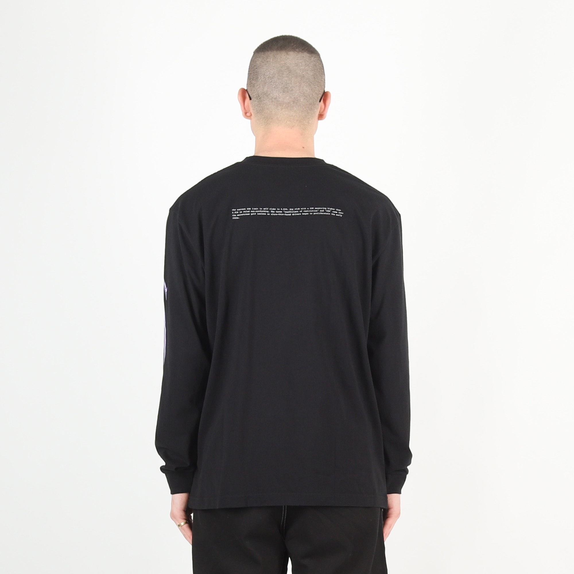 830 Cor LS T-Shirt - Black product photo