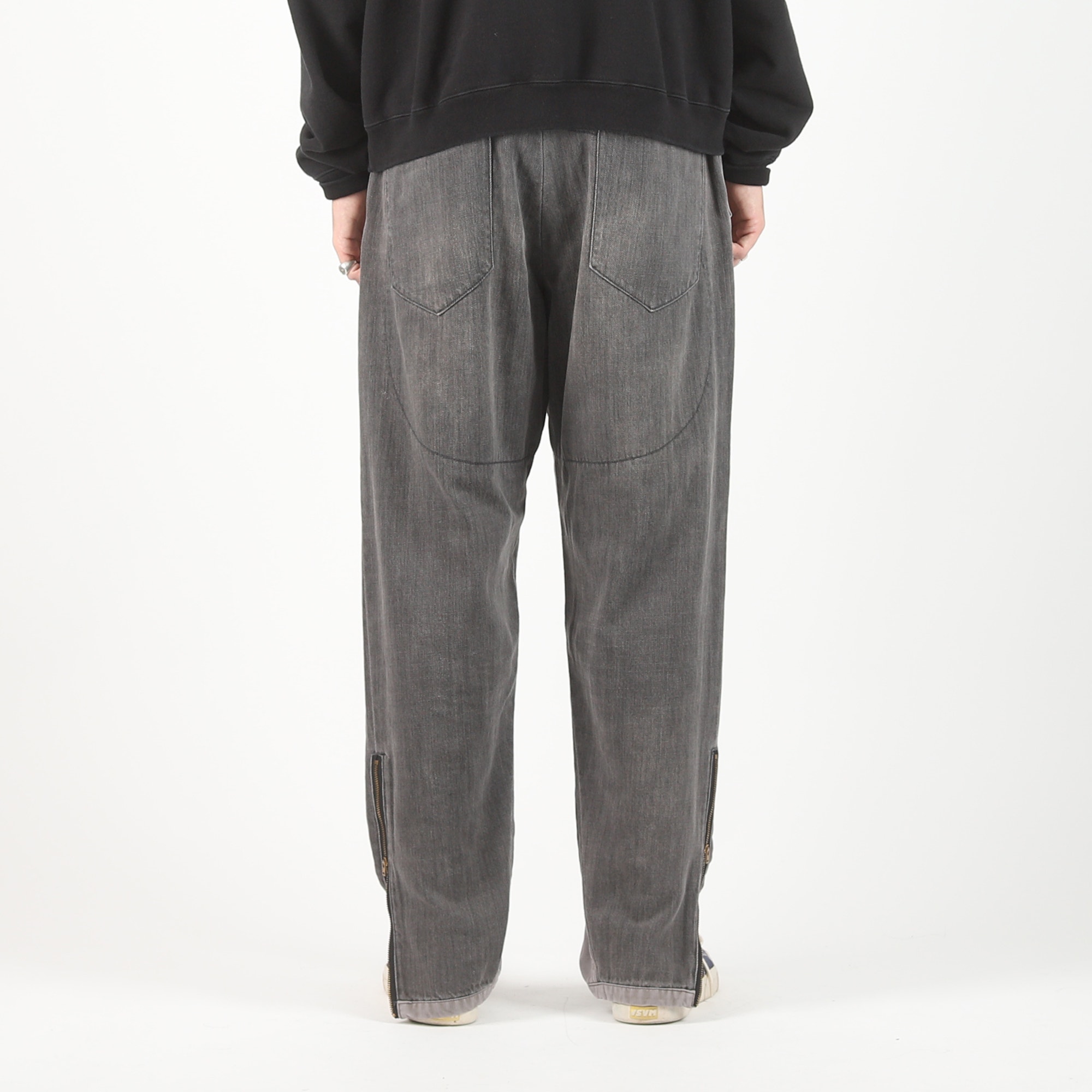10 Pocket Double Knee Miltary Panelling - Black product photo