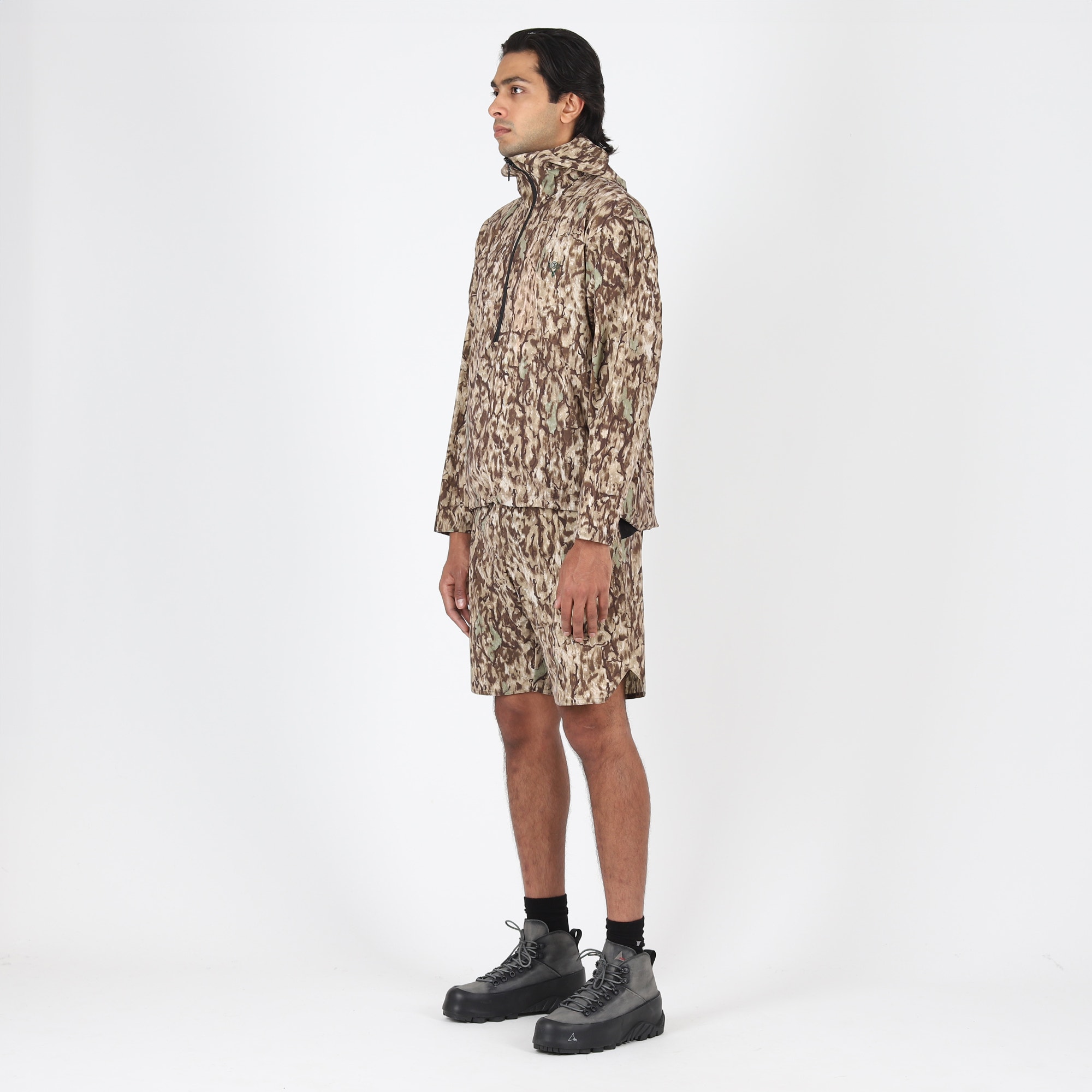 Poly Twill Boulder Parka - Camo Printed product photo