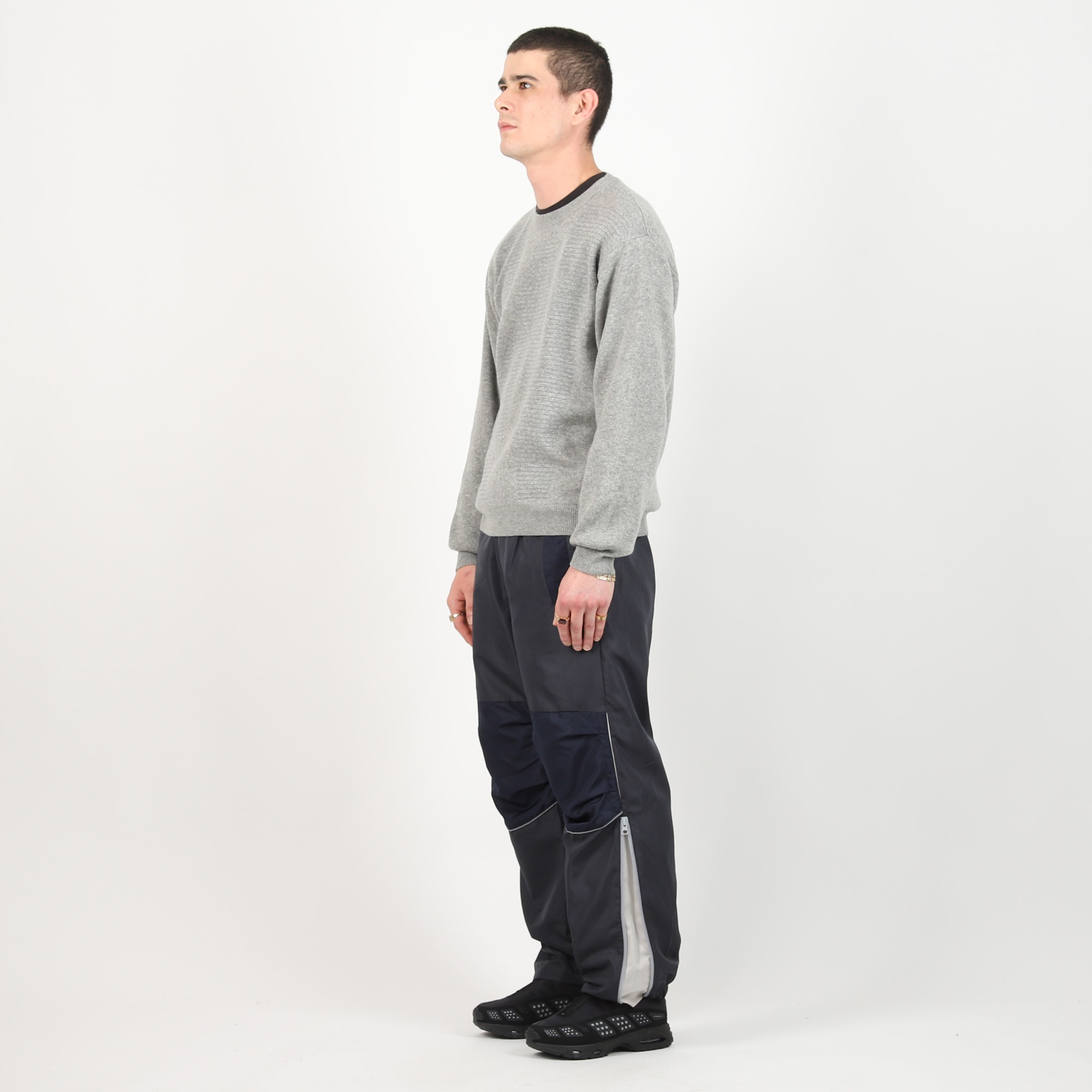 Reflective W Sweater - Heather Grey product photo