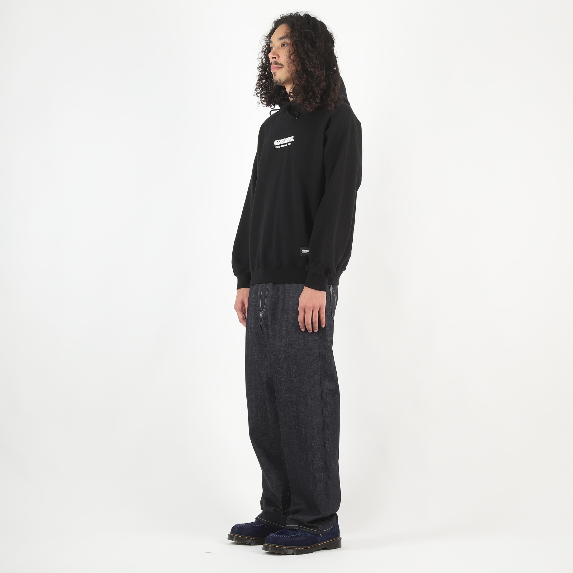 Rigid Denim DP Wide Pants - Indigo product photo