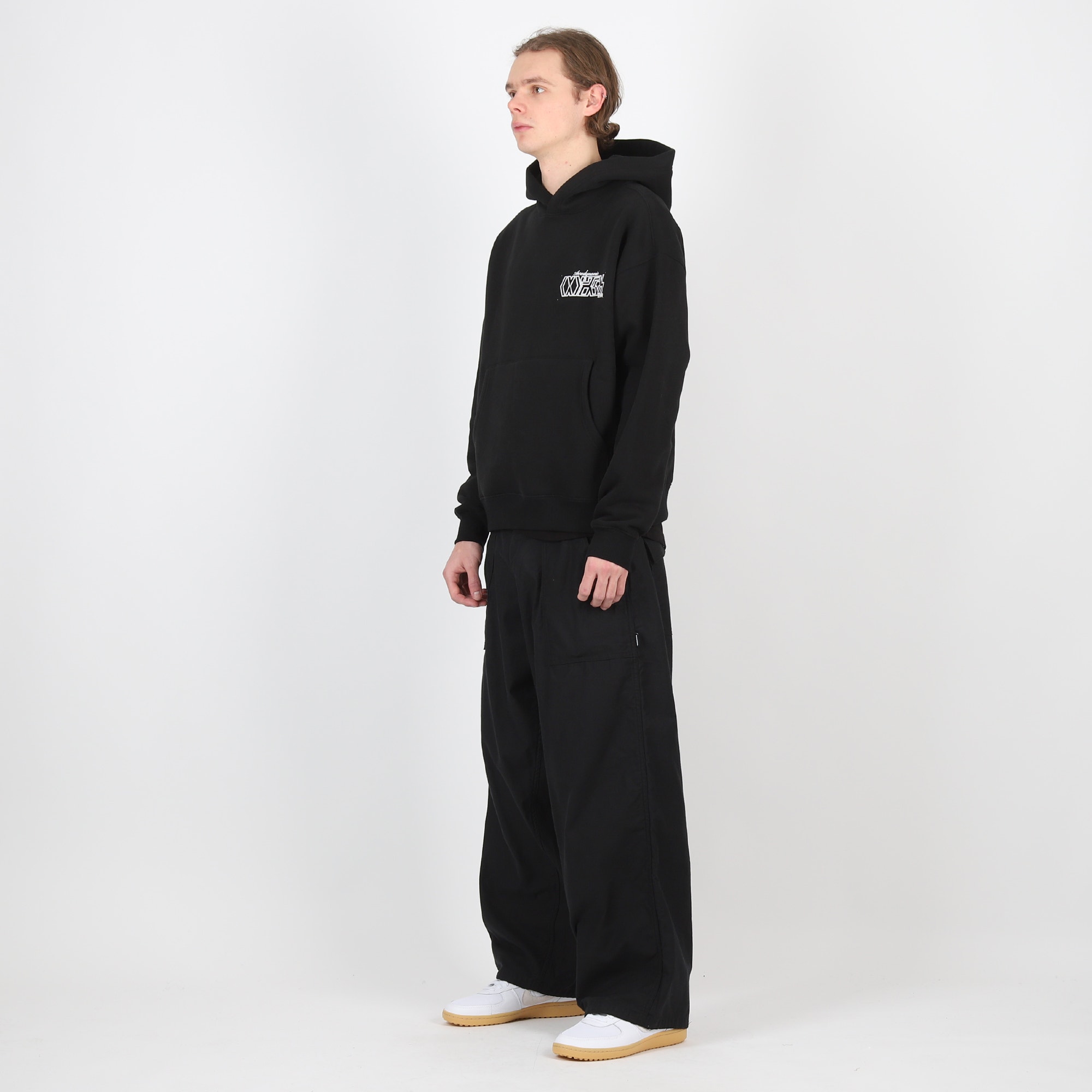 Aerodynamic Hooded Sweatshirt - Black product photo