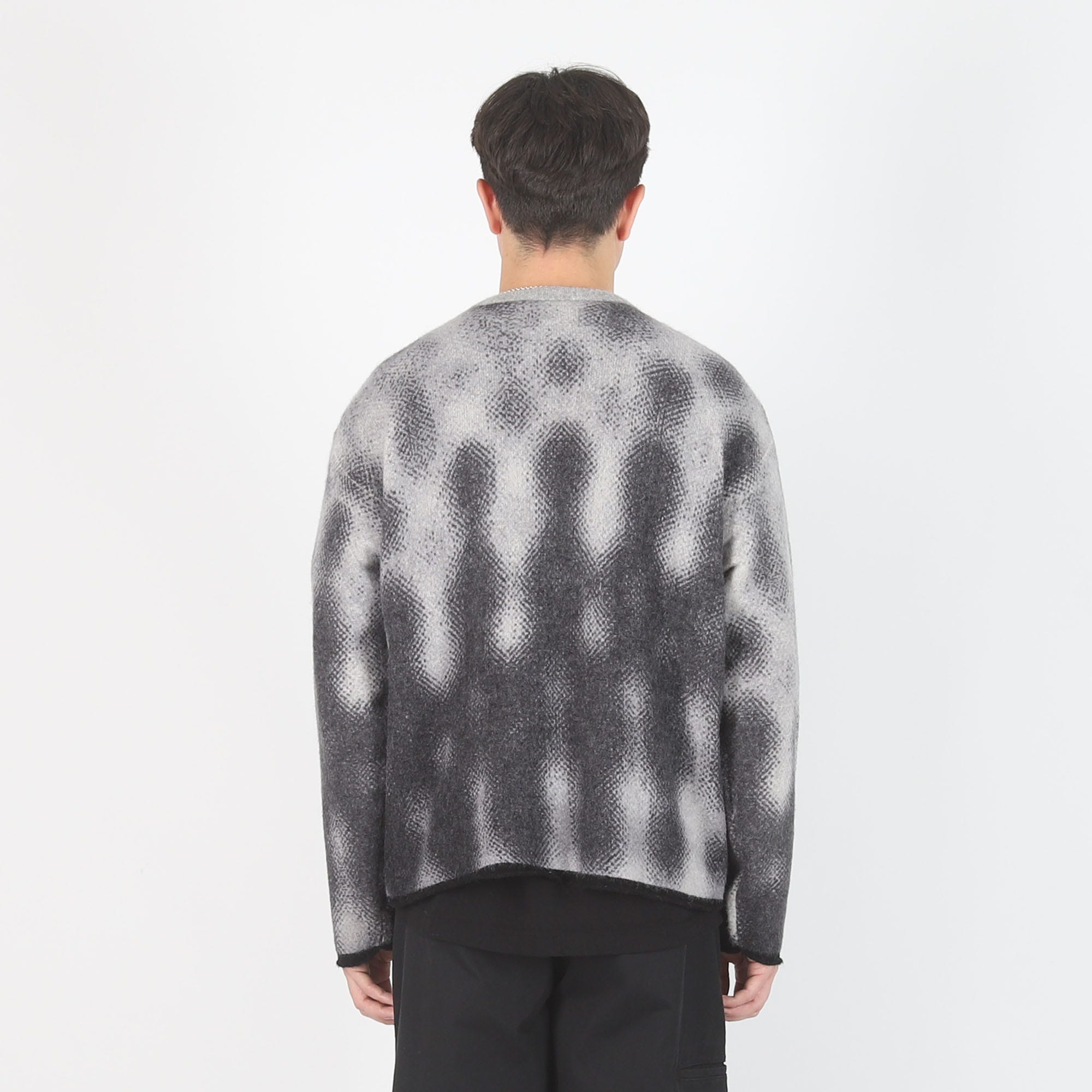 GRADIENT DOT BRUSHED SWEATER