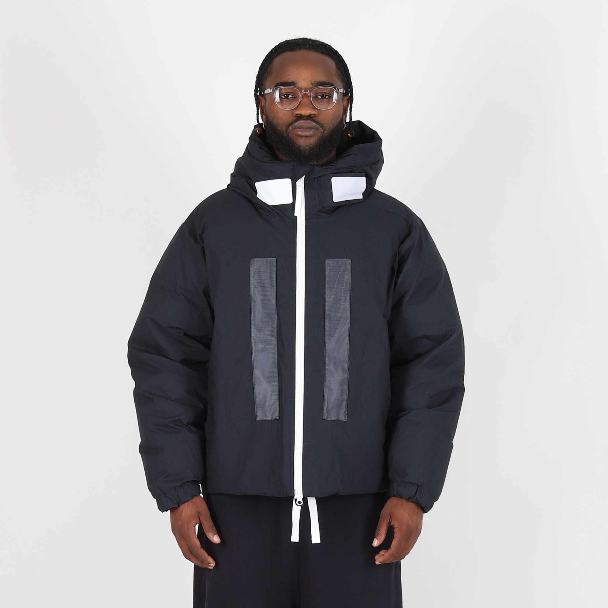424X2 Real Down Jacket - Navy Blue product photo