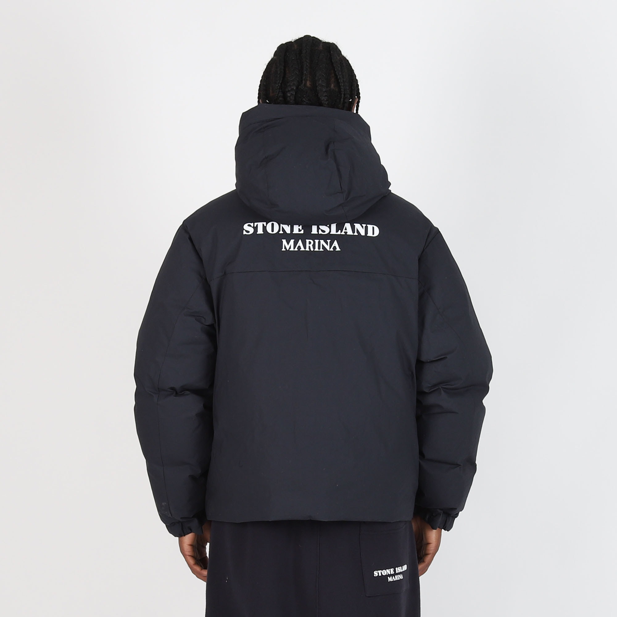 424X2 Real Down Jacket - Navy Blue product photo
