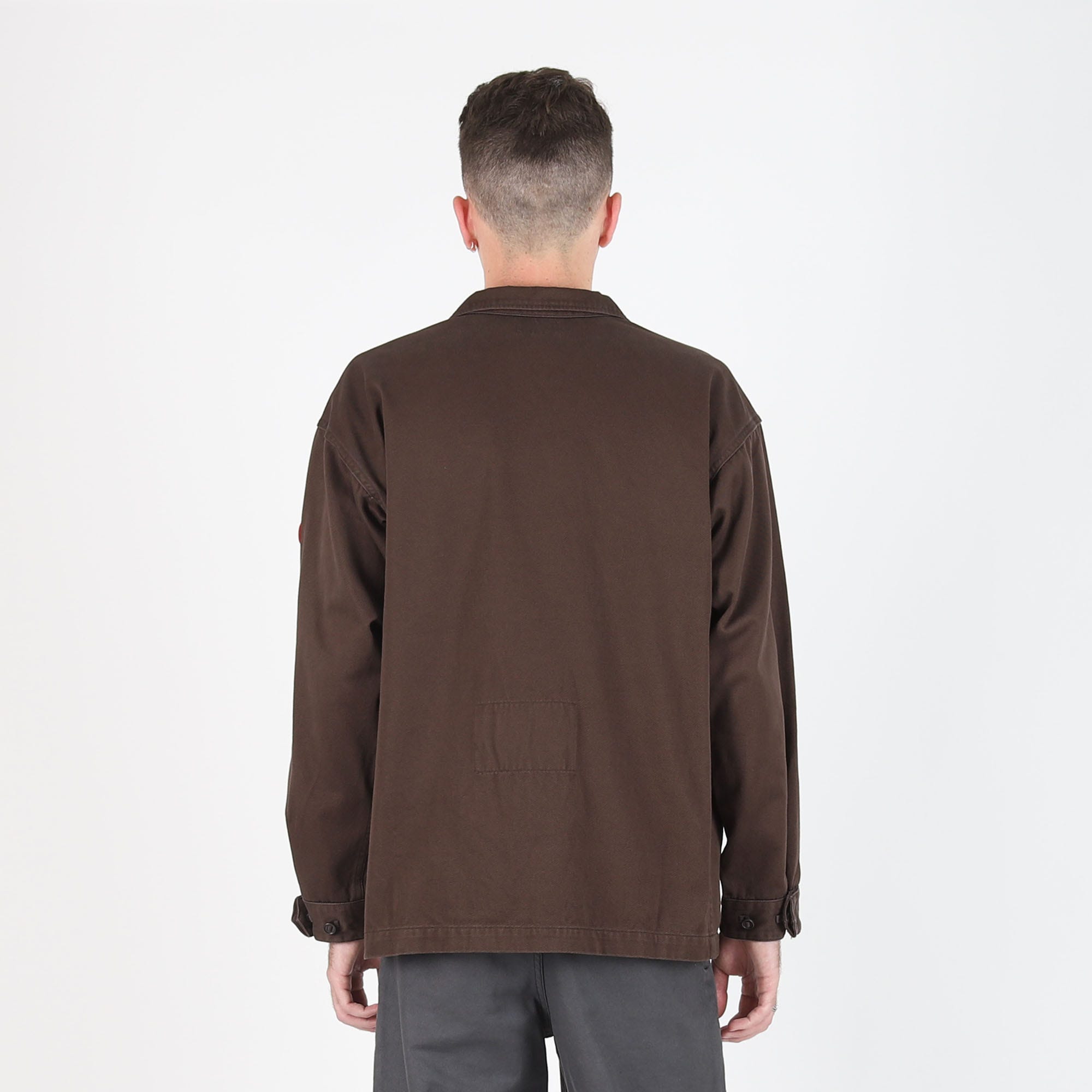 Slotted Button BDU - Brown