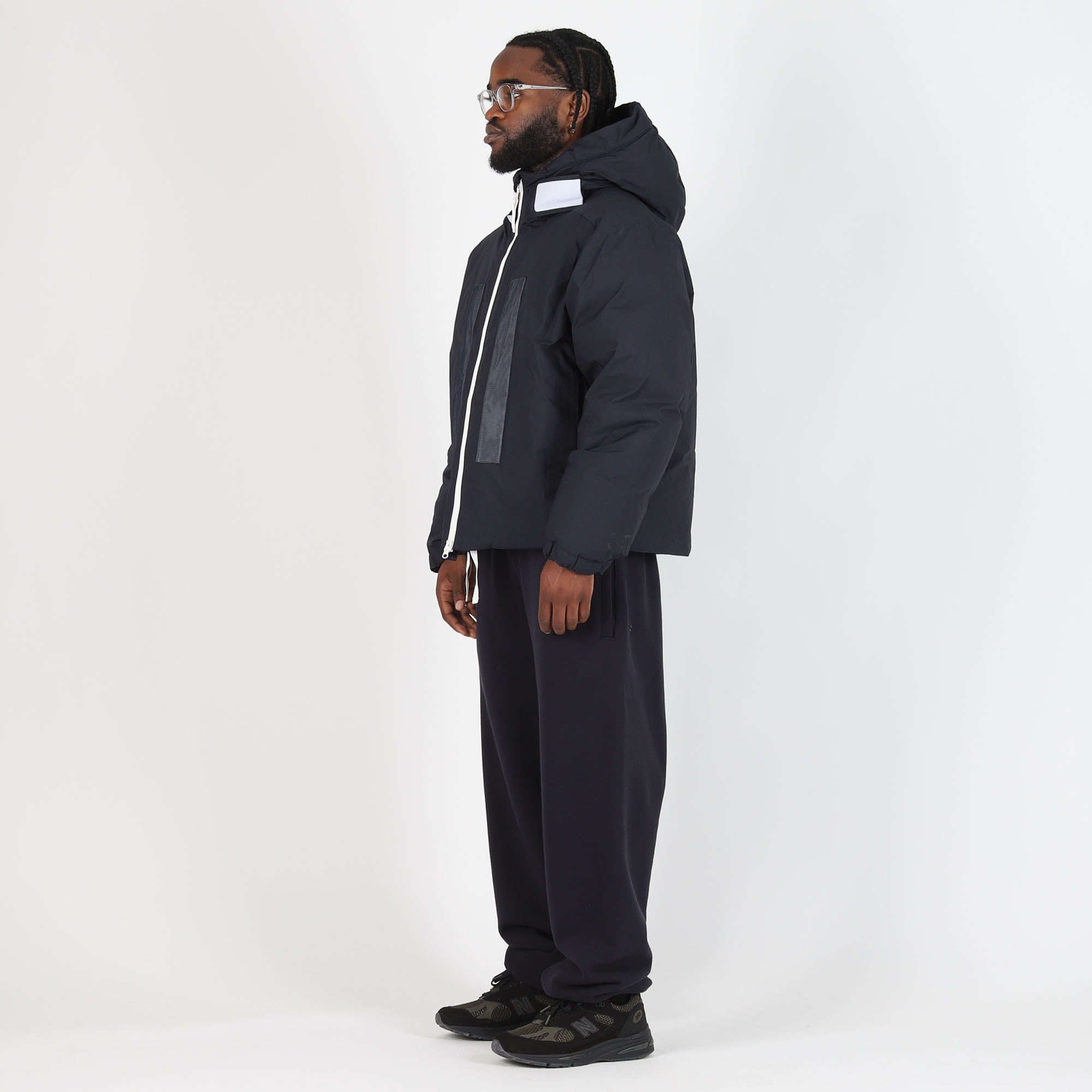 424X2 Real Down Jacket - Navy Blue product photo
