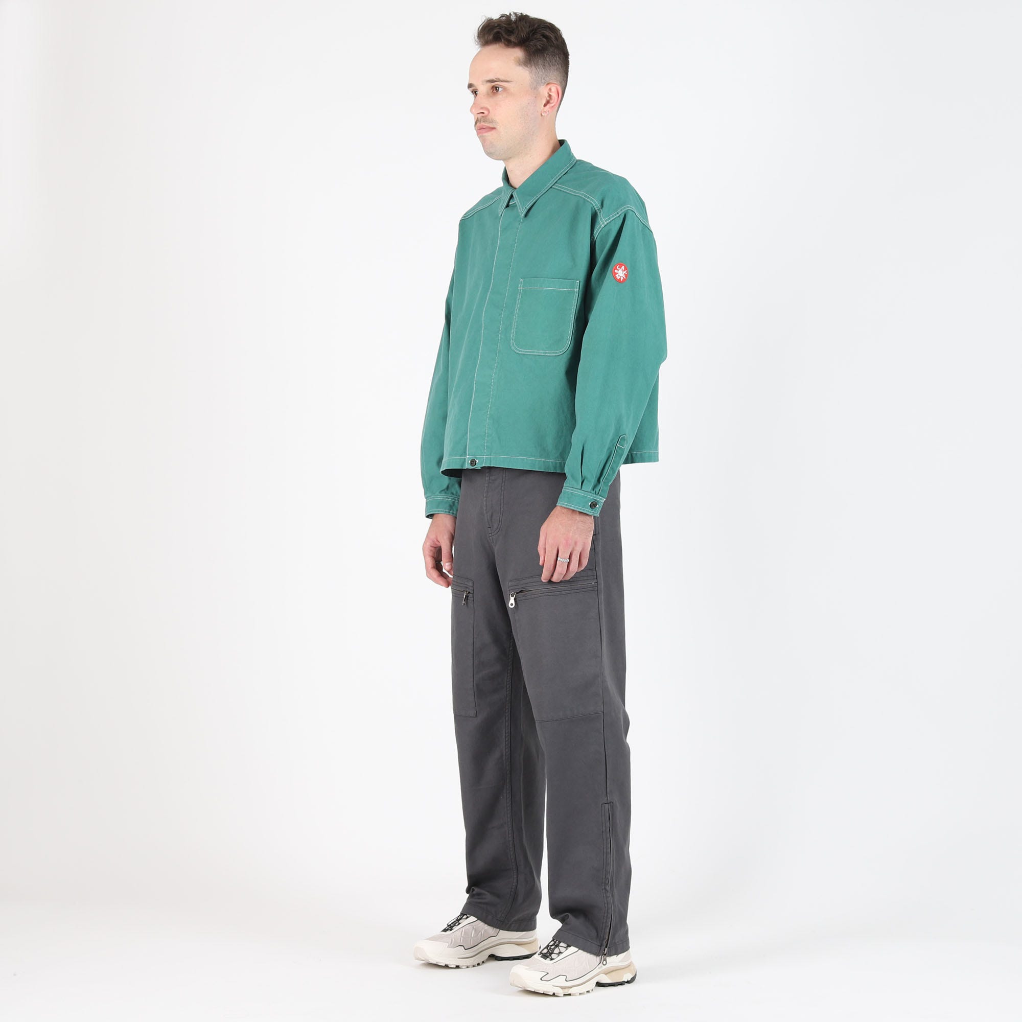 Green hot sale workers jacket