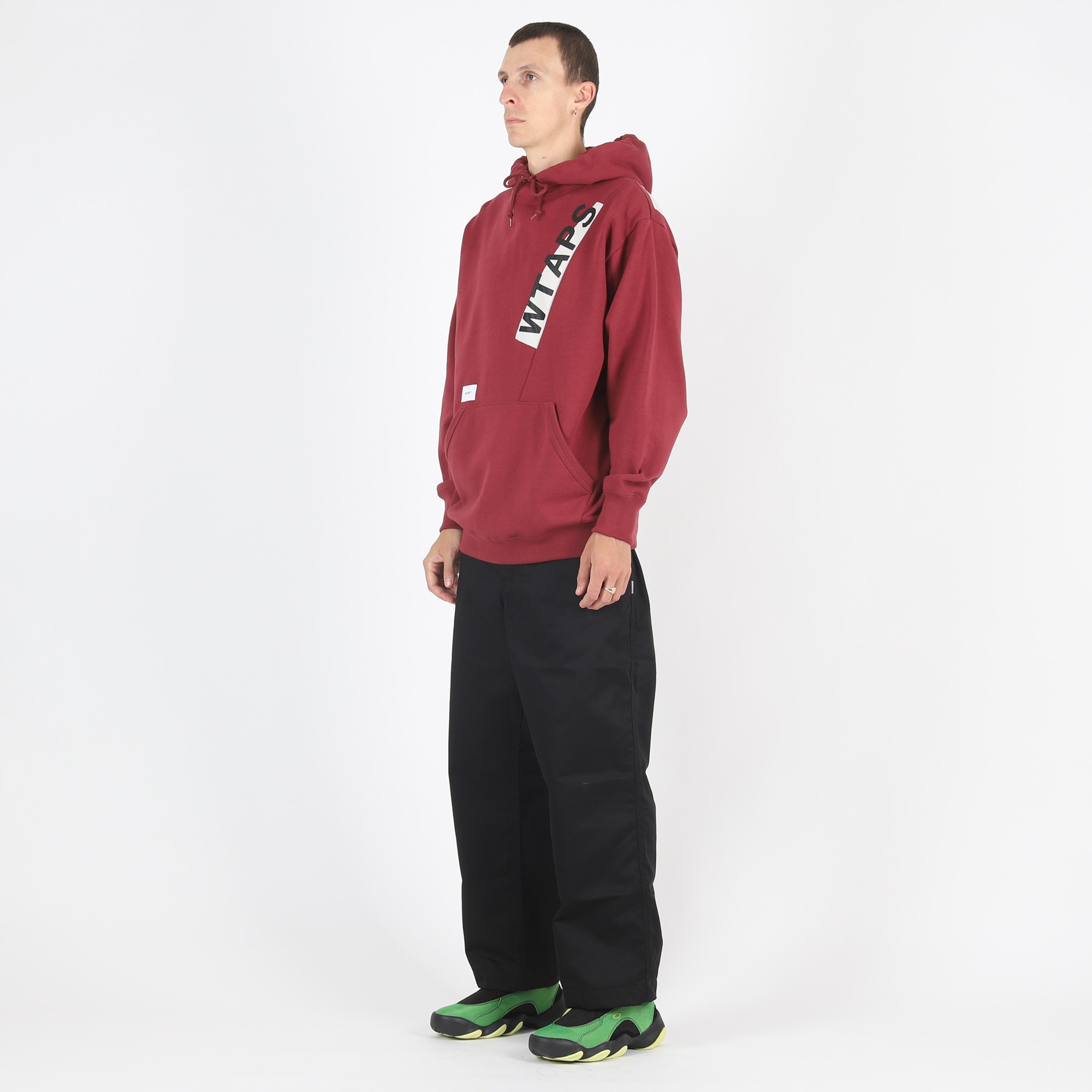OBJ 03 Disarmament Hoody - Burgundy product photo