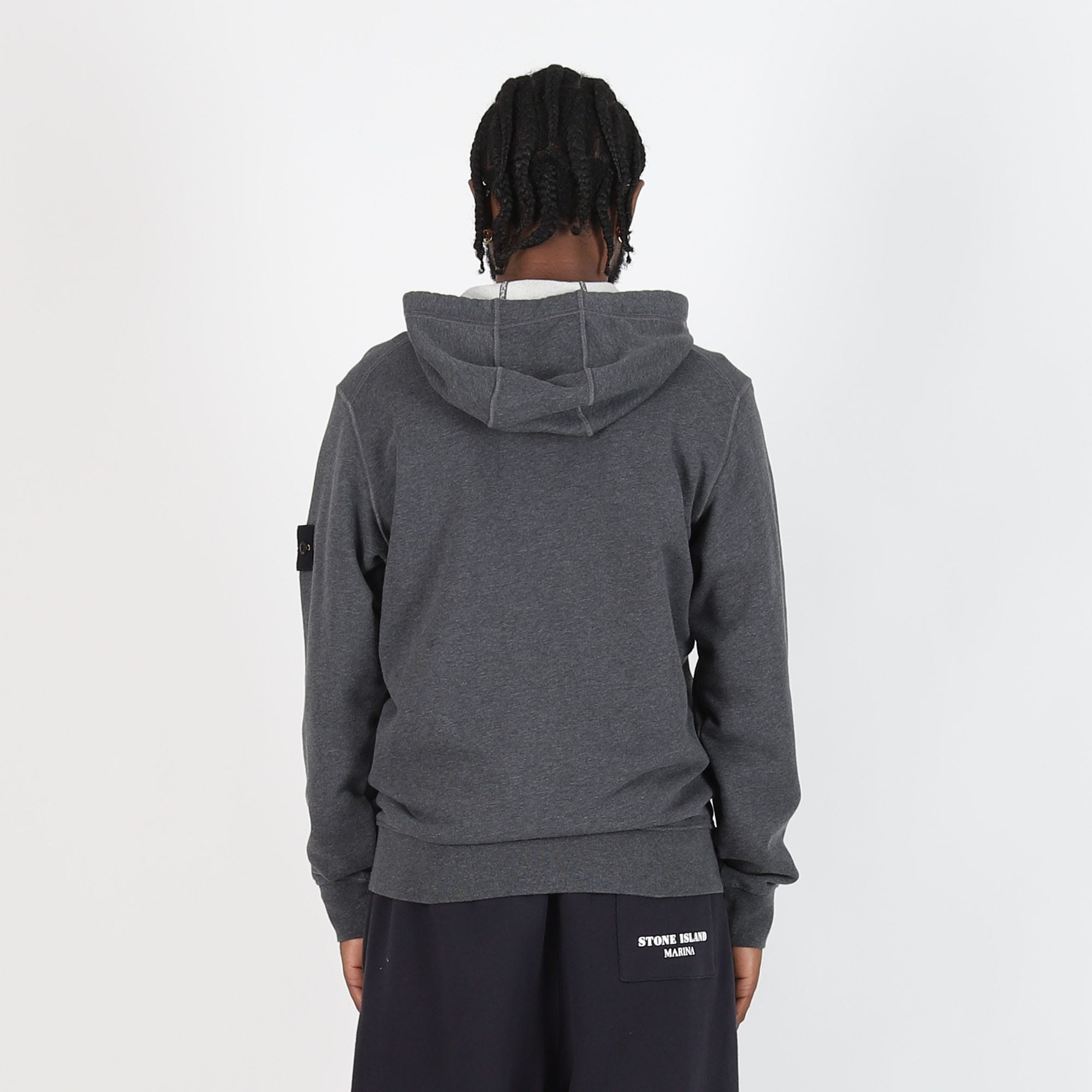 Gray stone outlet island hoodie