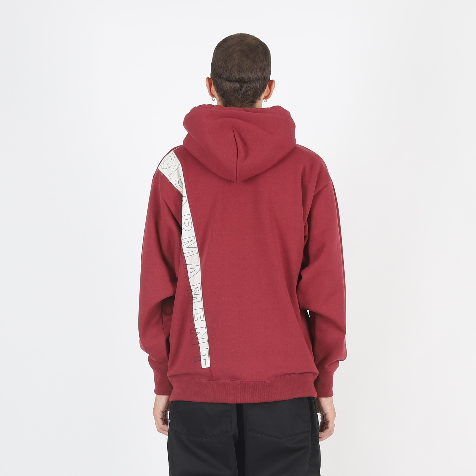 OBJ 03 Disarmament Hoody - Burgundy product photo