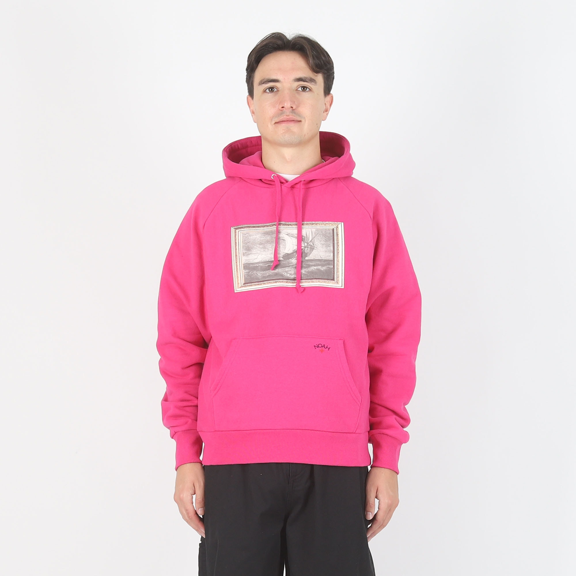 Noah x The Cure Raglan Hoodie - Pink product photo