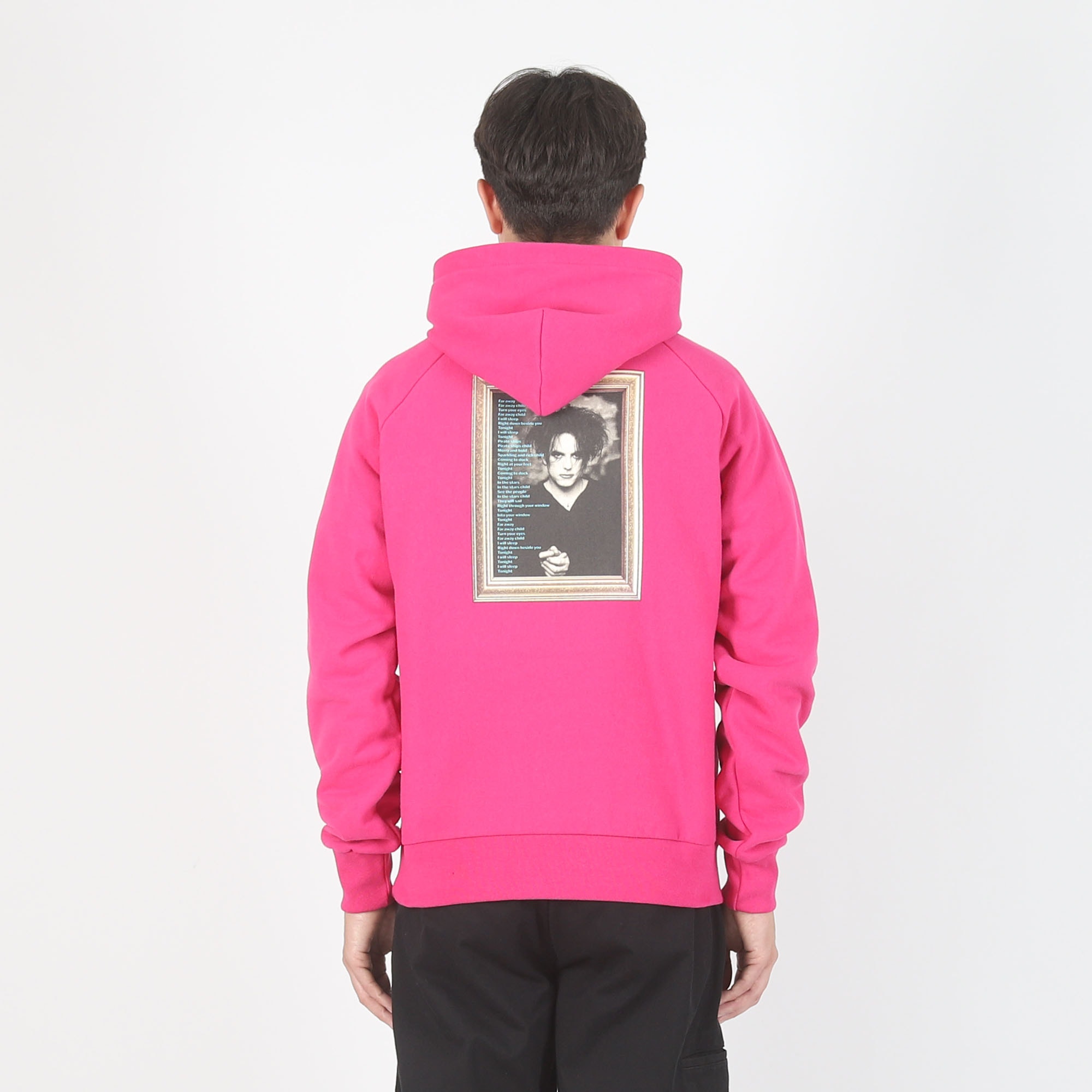 Noah x The Cure Raglan Hoodie - Pink product photo