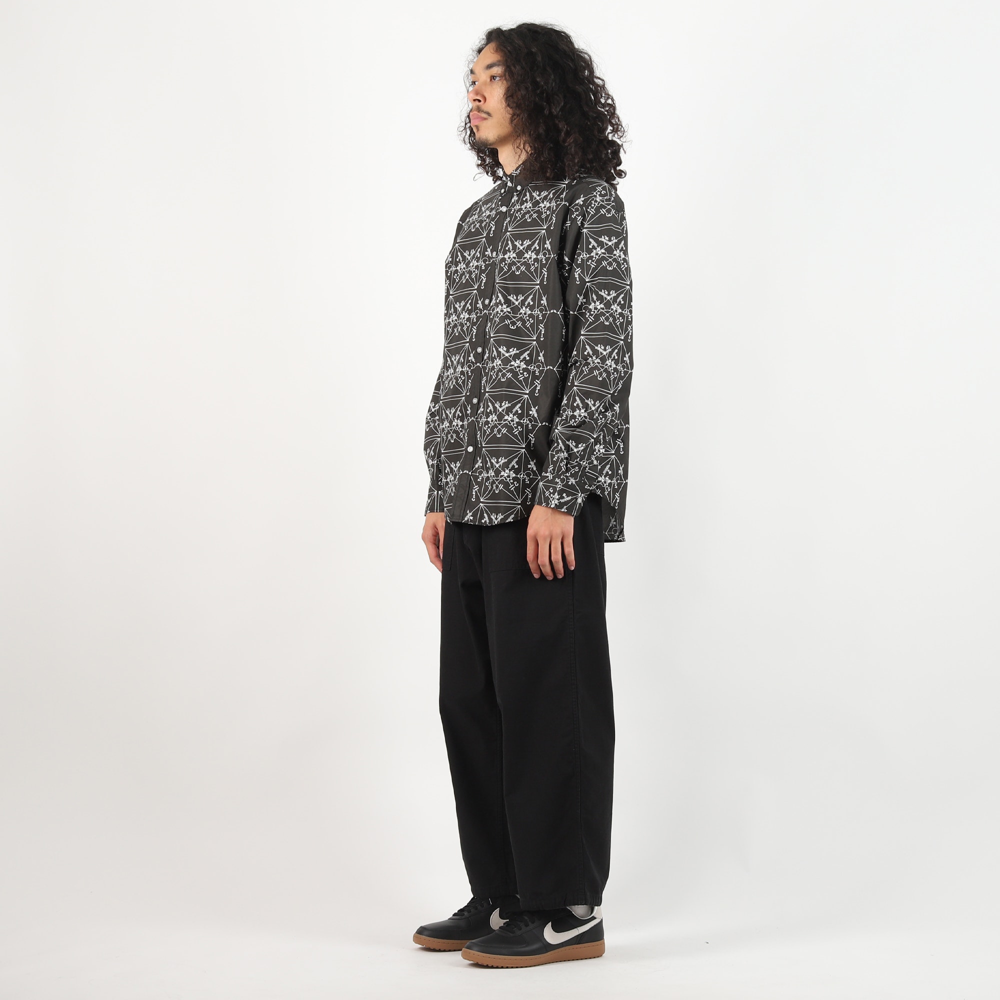 Envelopes All Over Print Shirt - Black product photo