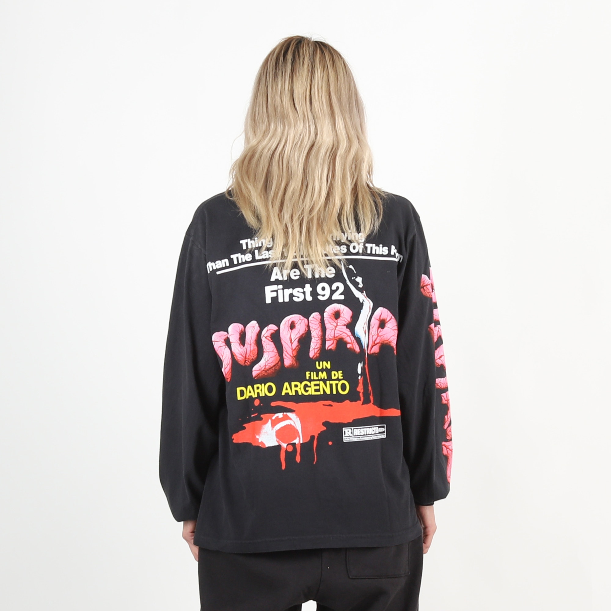 Suspiria Only Thing More Terrifying LS - Black product photo