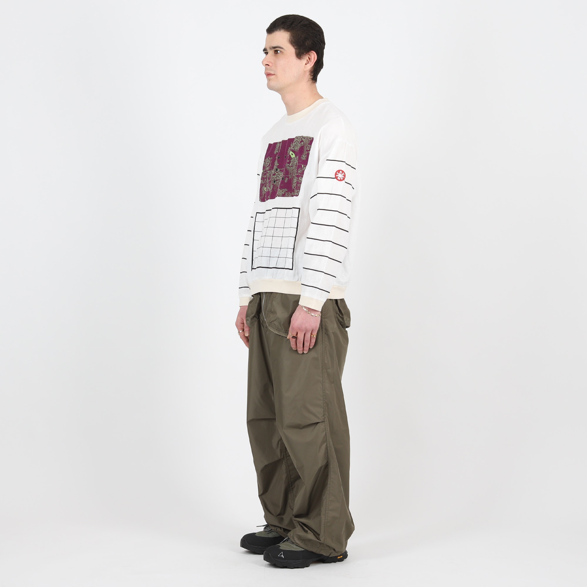 Gauze Crewneck - White product photo