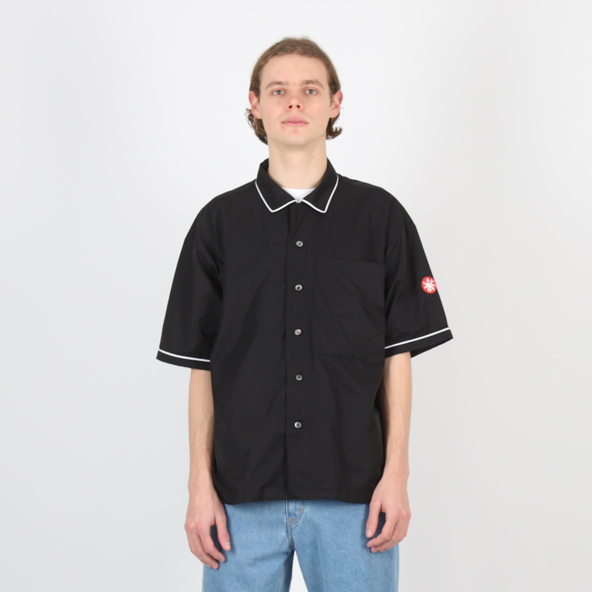 Piping LPOC S/S Shirt - Black product photo