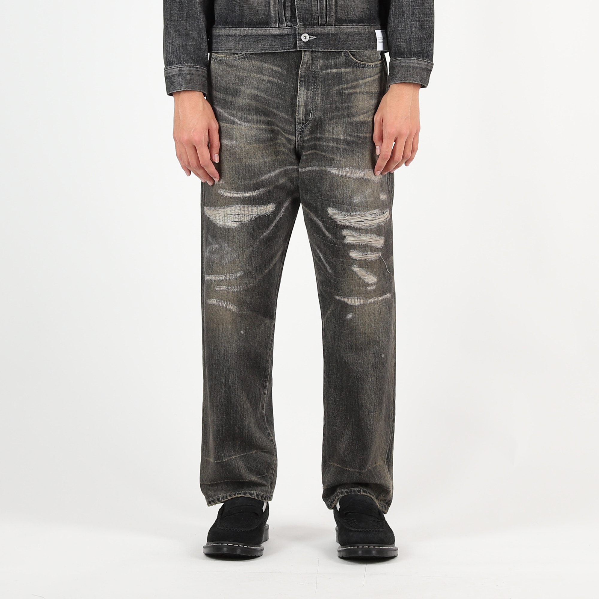 Savage Denim DP Basic Pants - Black product photo