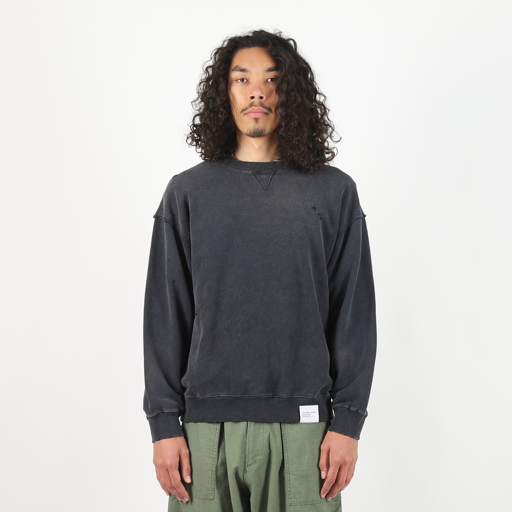 Savage LS Sweatshirt - Black product photo