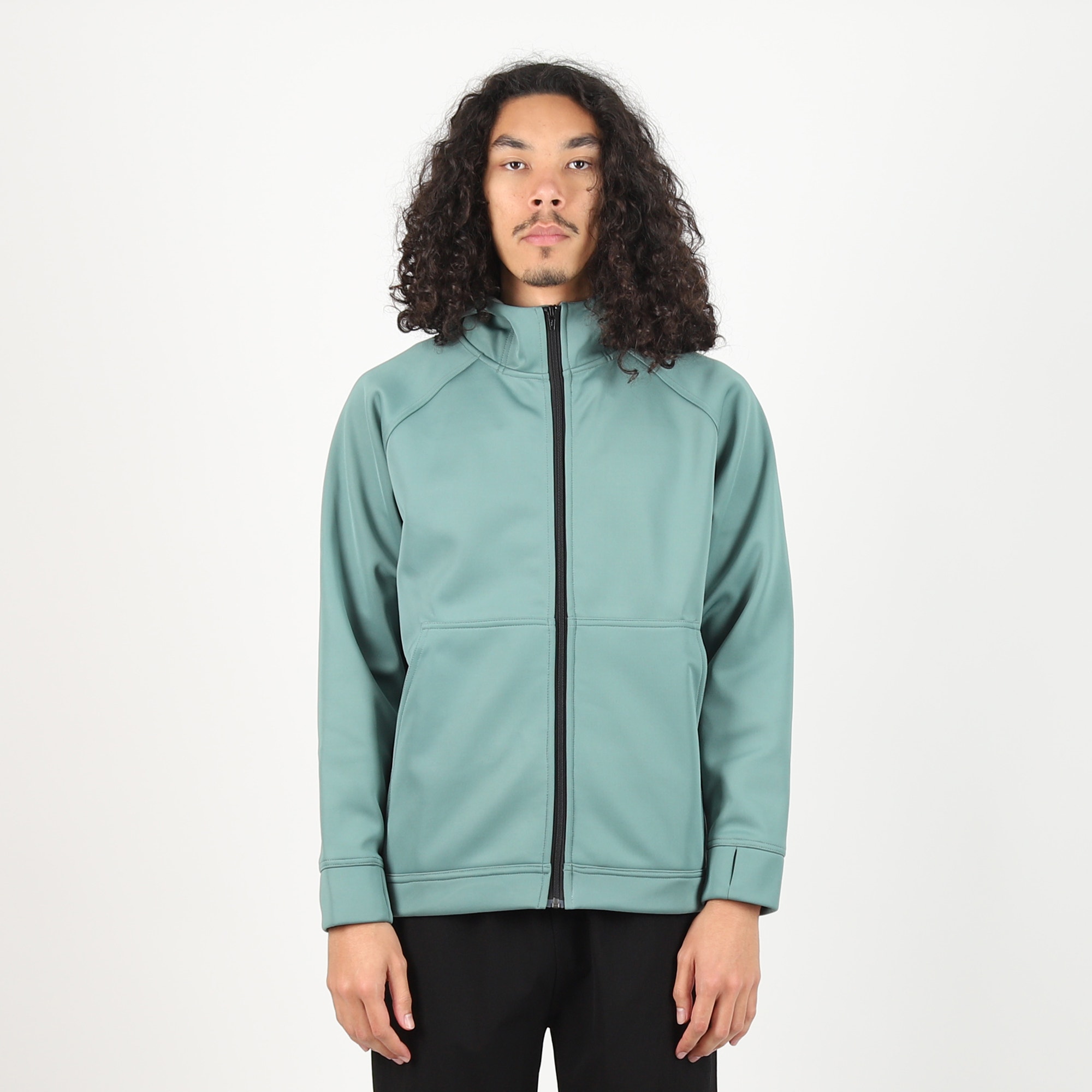 Hooded Shell Jacket - Mint product photo