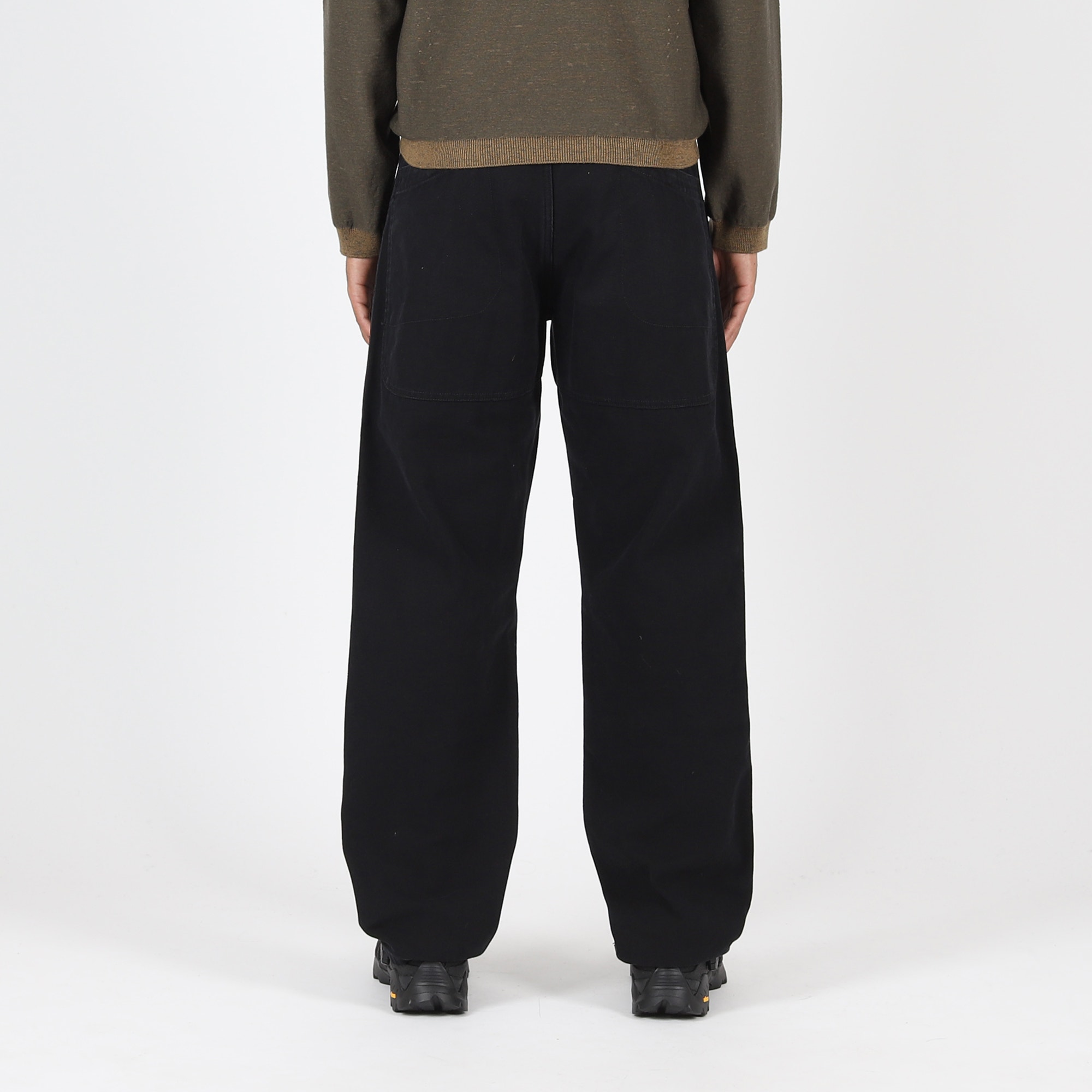 Canvas Trouser - Black product photo