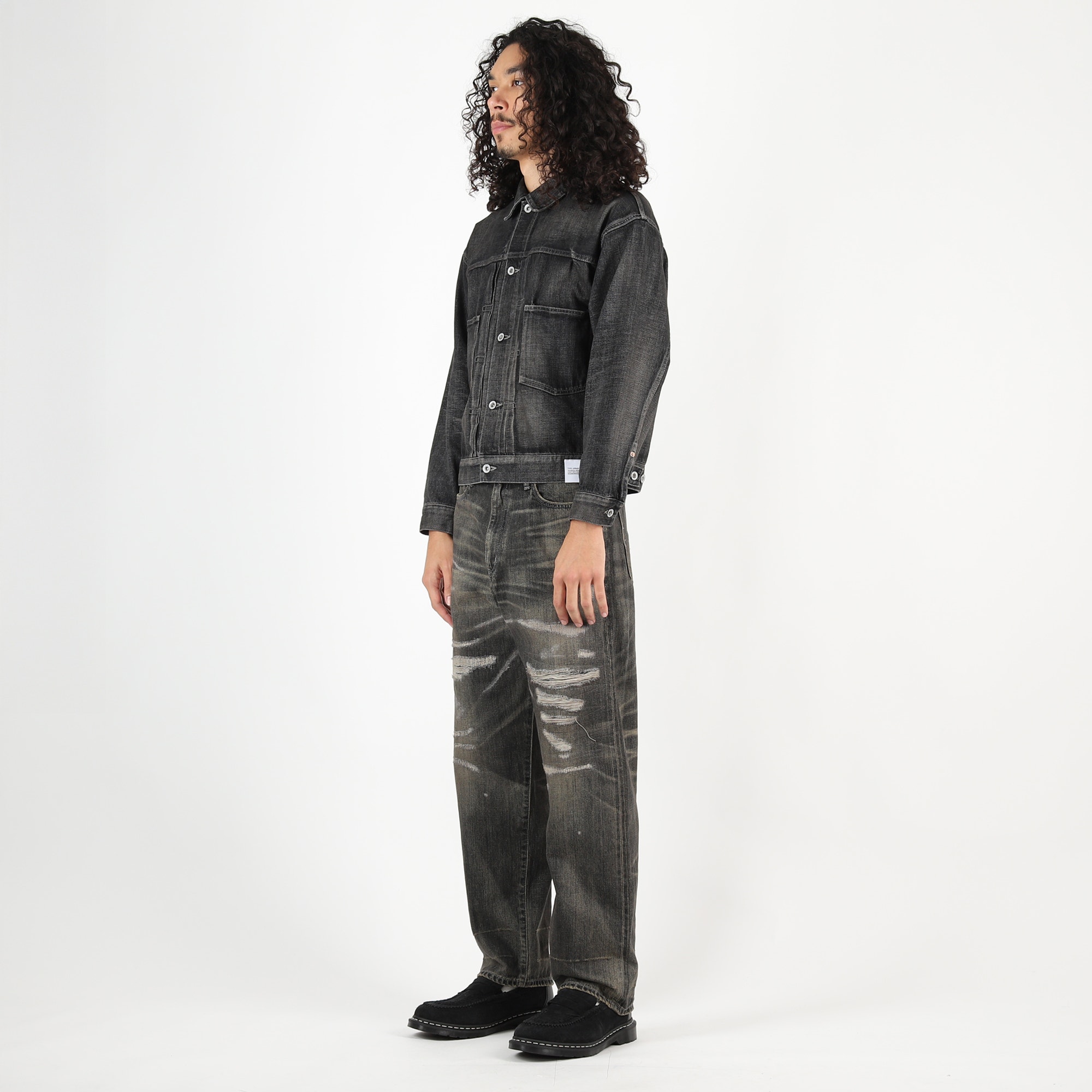 Savage Denim DP Basic Pants - Black product photo