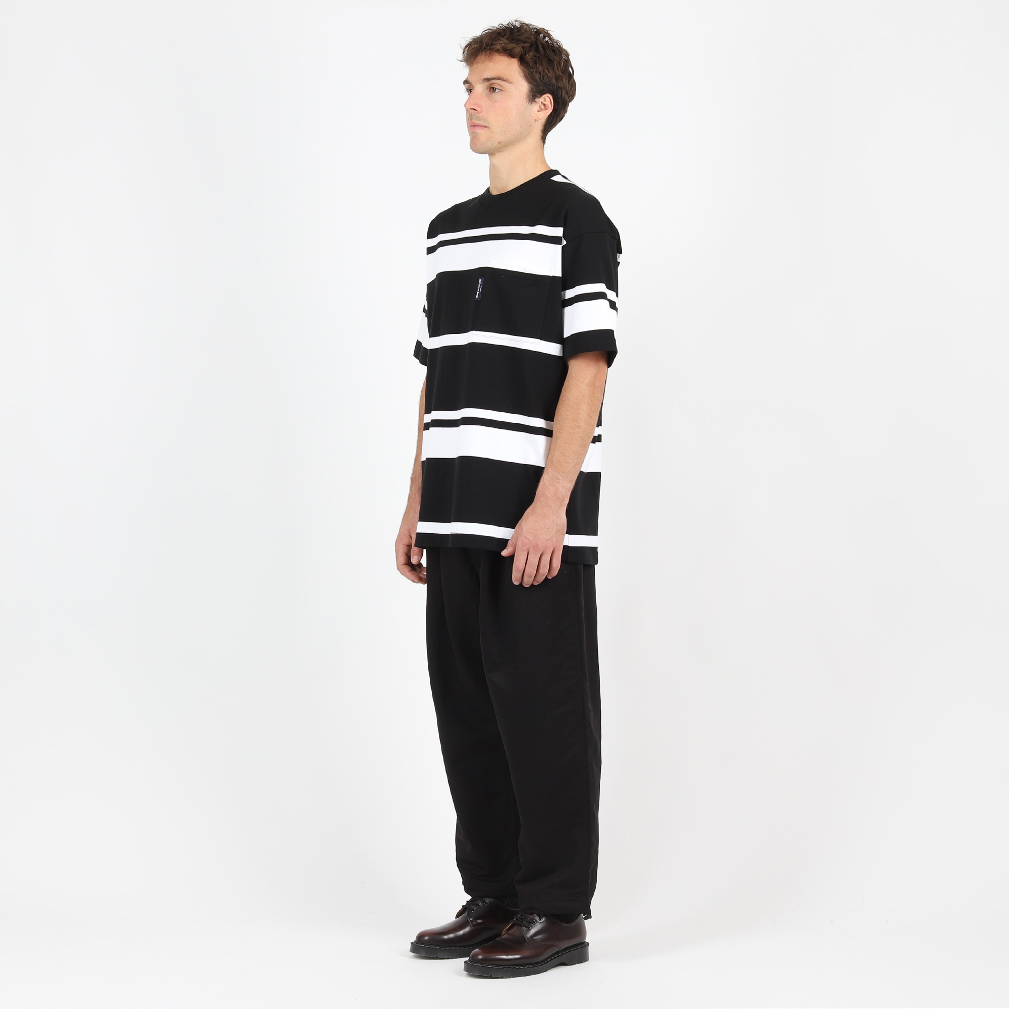 Cotton Linen Twill Pant - Black product photo