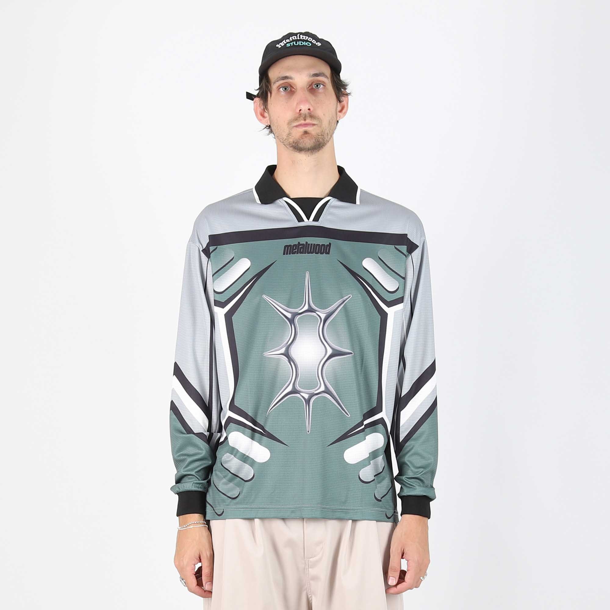 X-Games L/S Jersey - Steel/Moss product photo