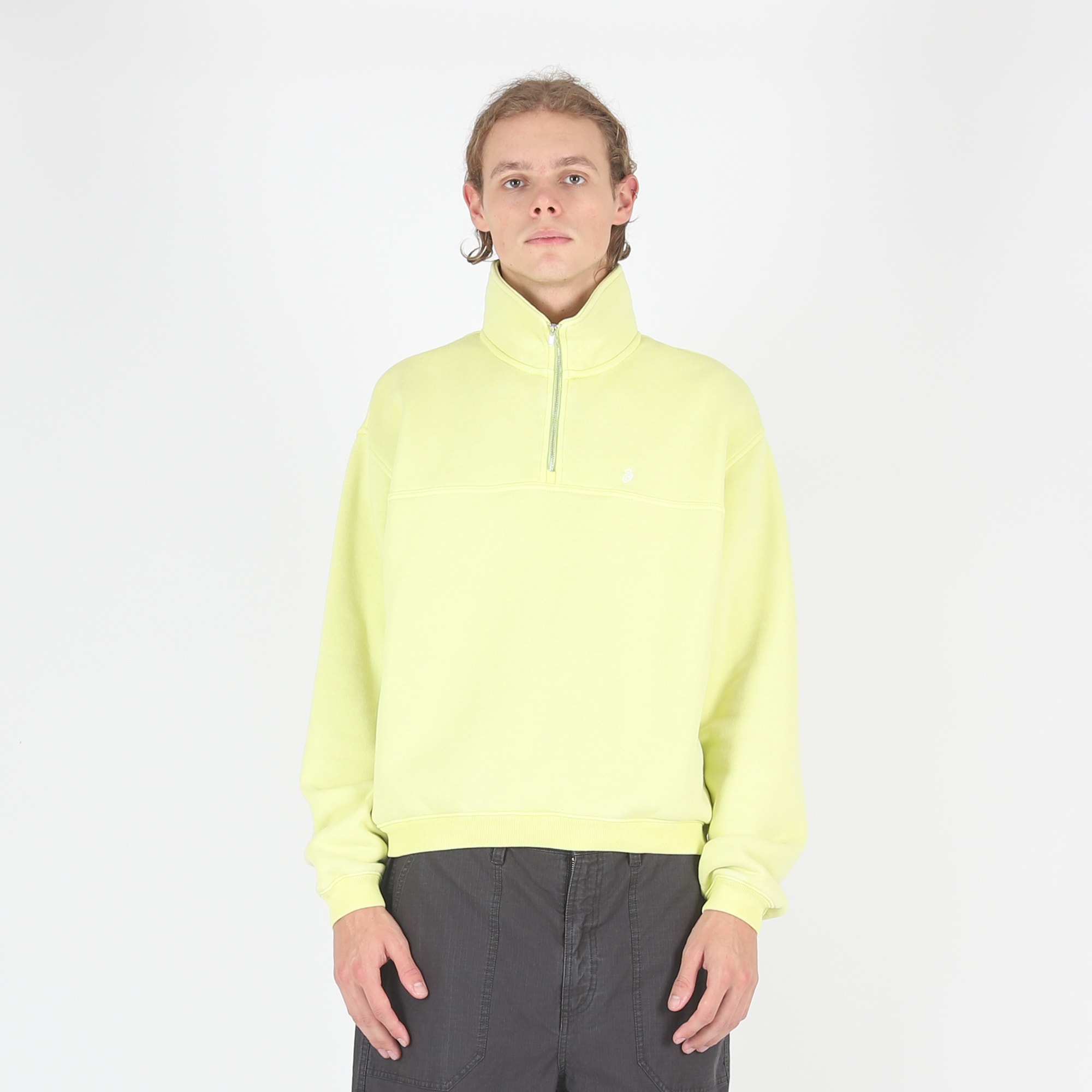 FLEECE ZIP MOCK product photo