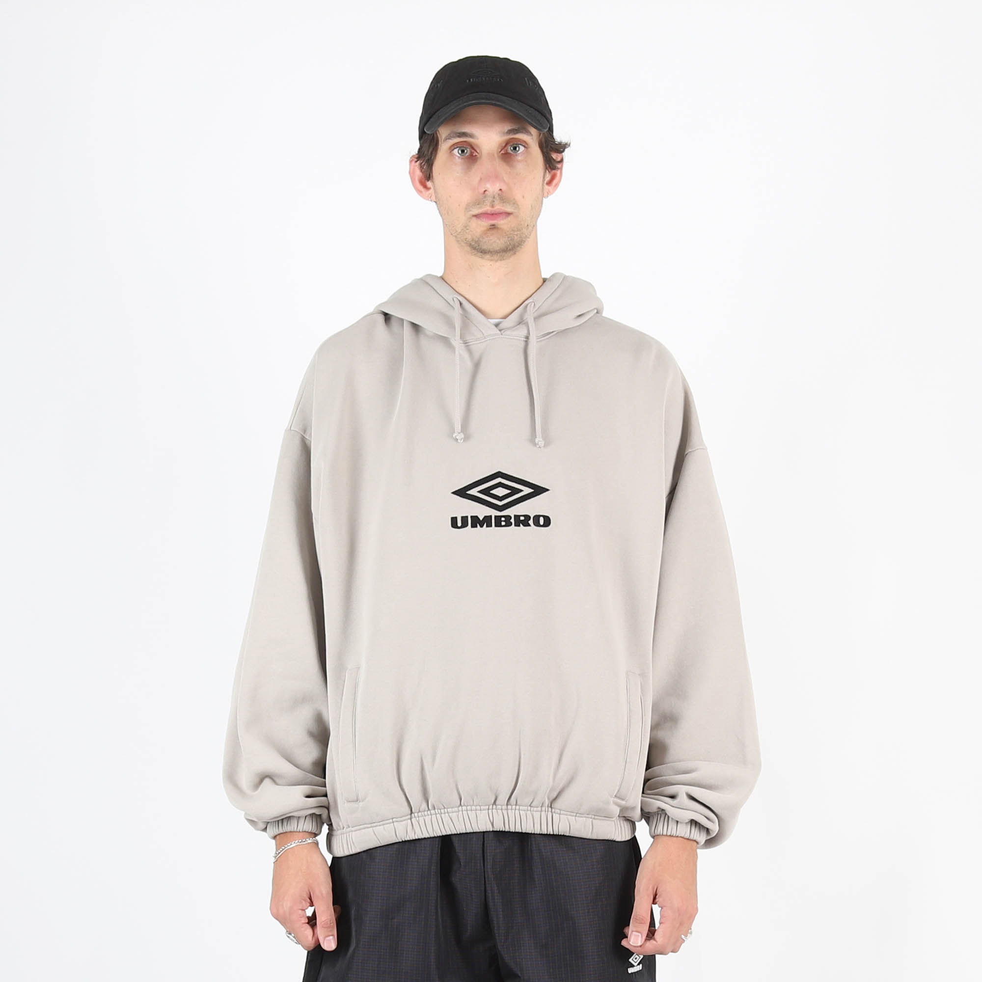 OG Logo Mask Hoodie - Taupe product photo