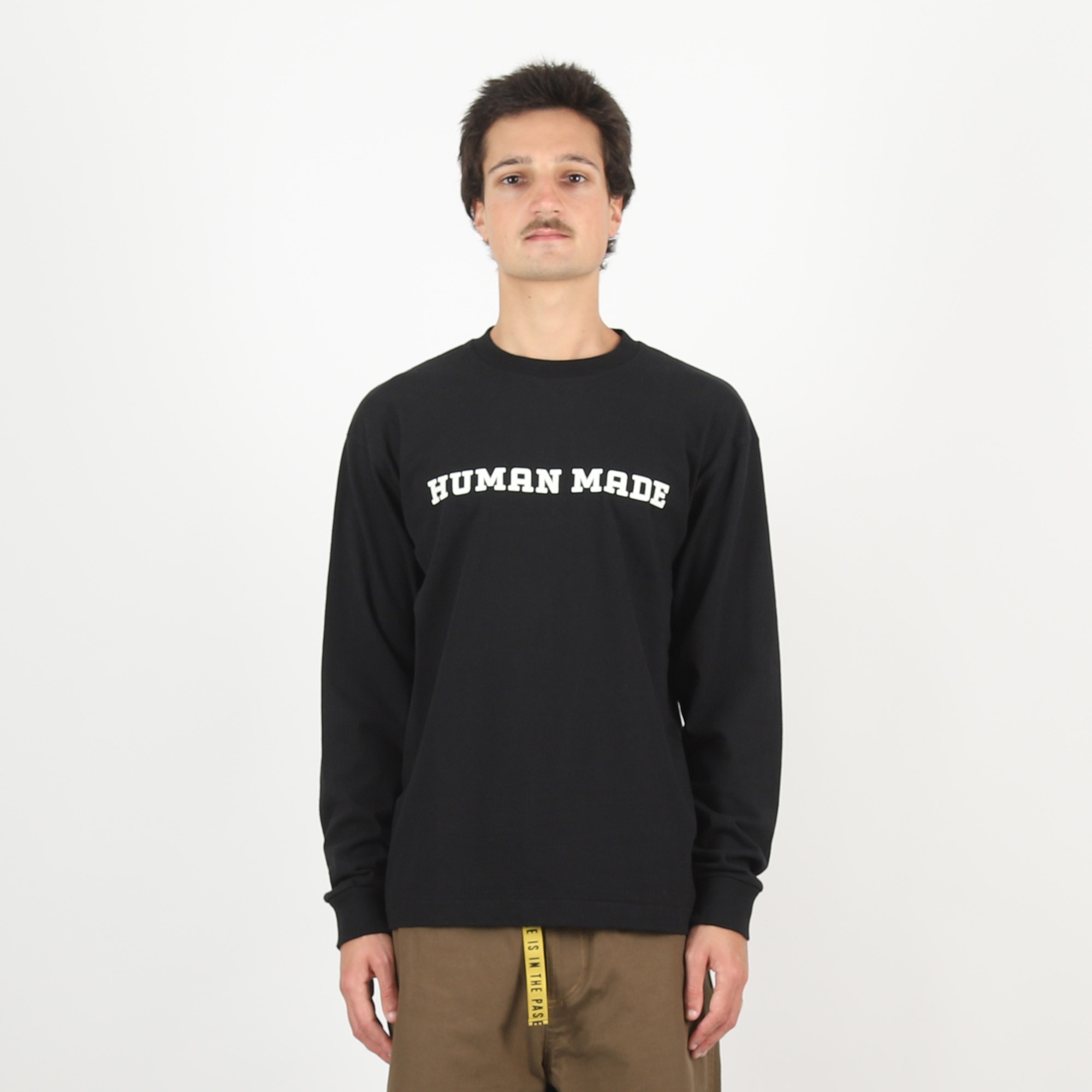 Graphic L/S T-Shirt - Black product photo