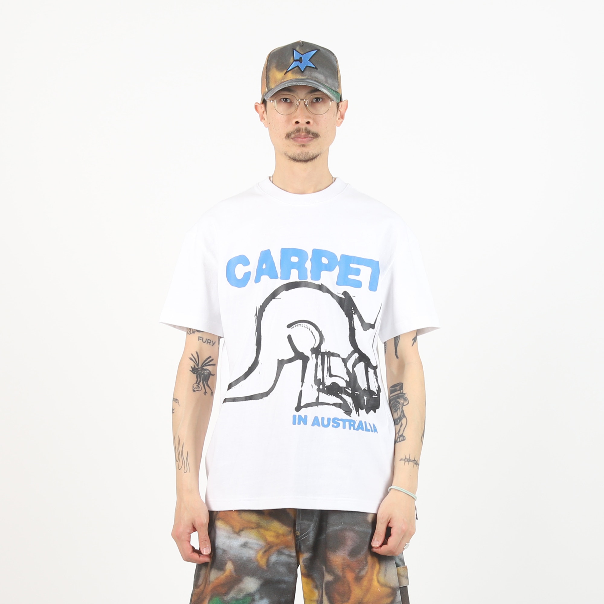 SUPPLY Kangaroo T-Shirt - White product photo