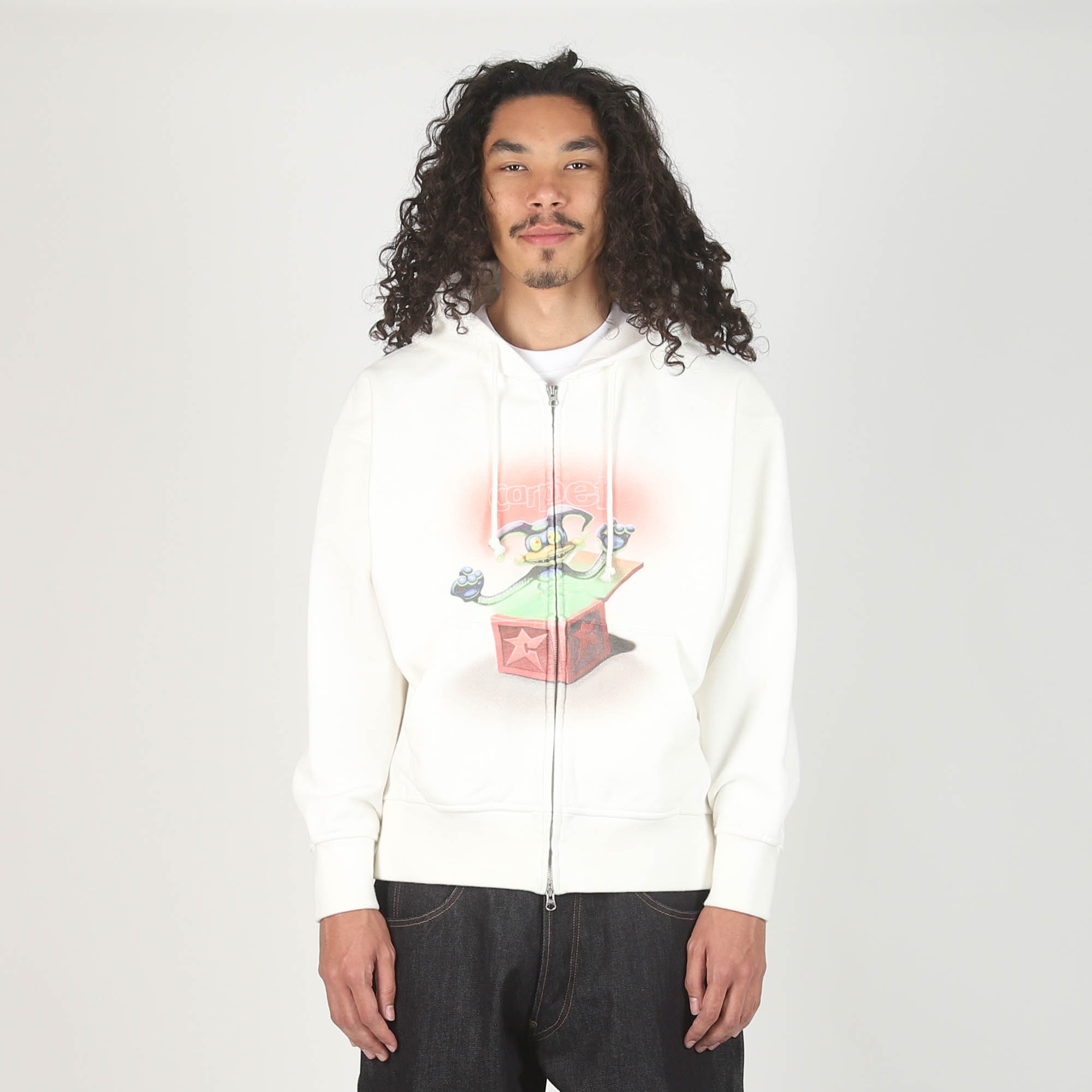 Jack Double Zip - White product photo