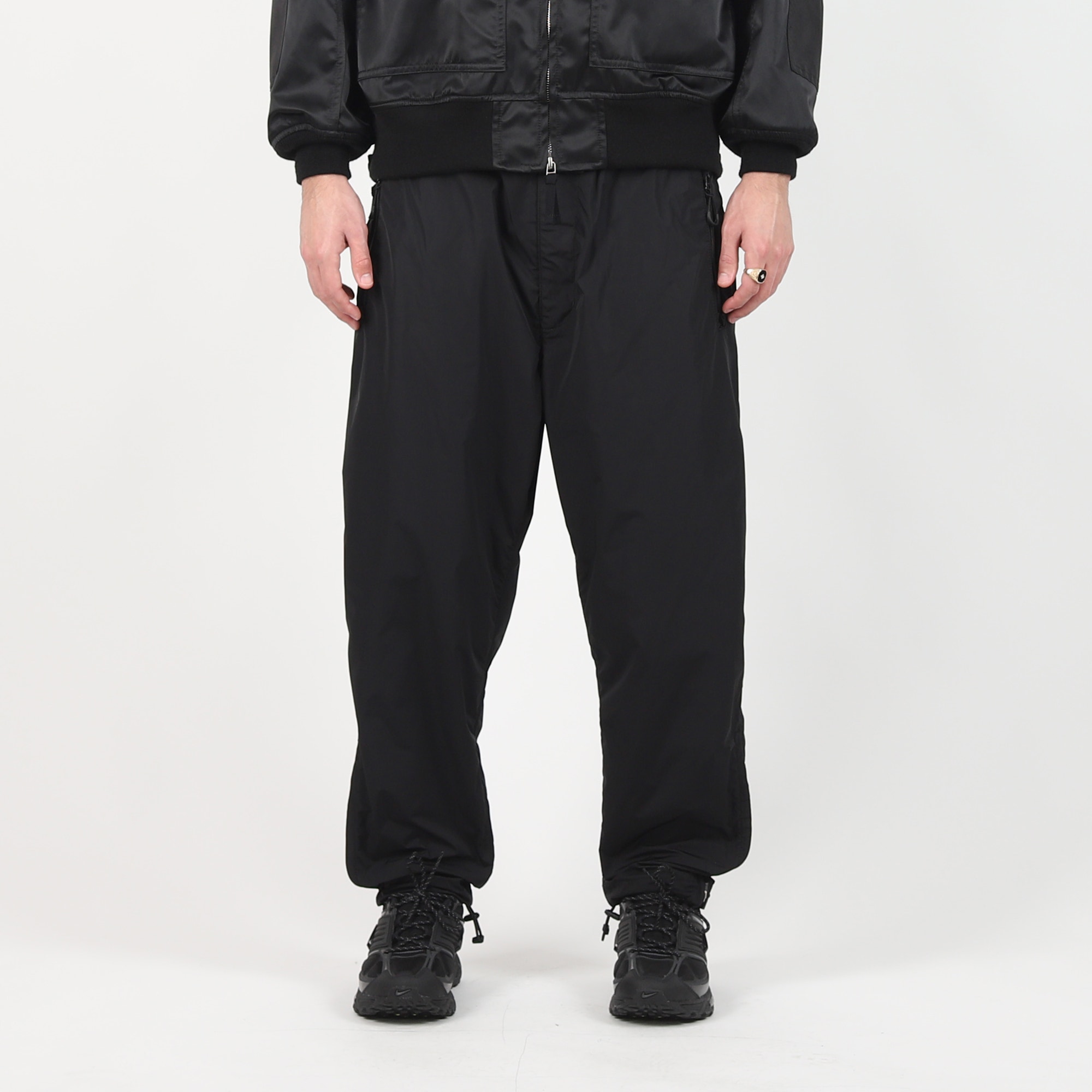 Nylon Taffeta Pant - Black product photo