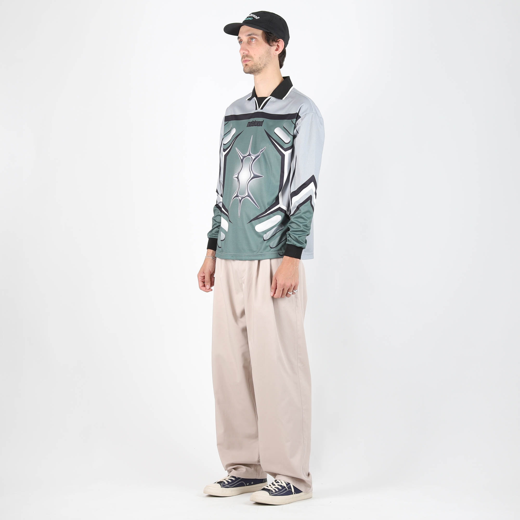 X-Games L/S Jersey - Steel/Moss product photo