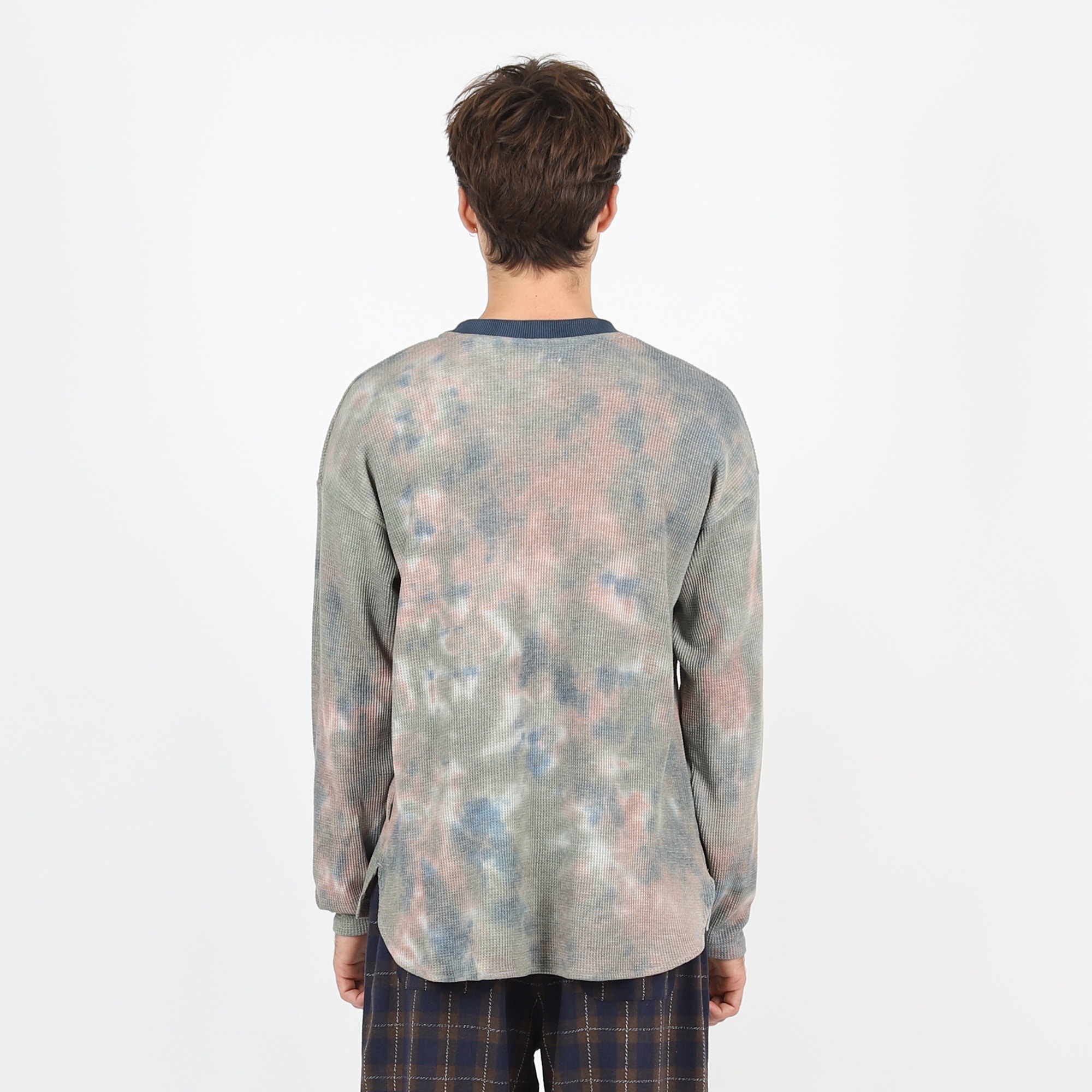 Tie Dye Thermal - Olive product photo
